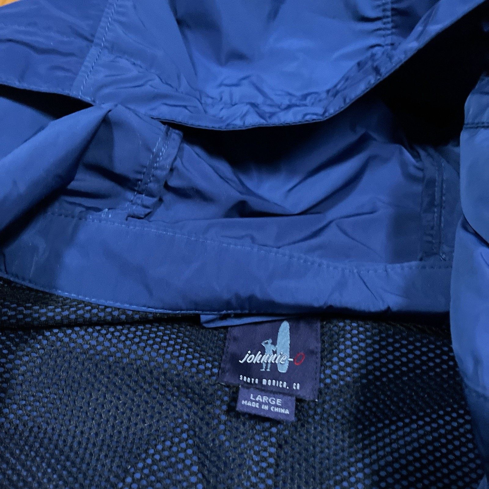 johnnie-O Johnnie O Doherty Blue Zip Field Hoodie Jacket MSRP $298 Size US L / EU 52-54 / 3 - 4 Thumbnail