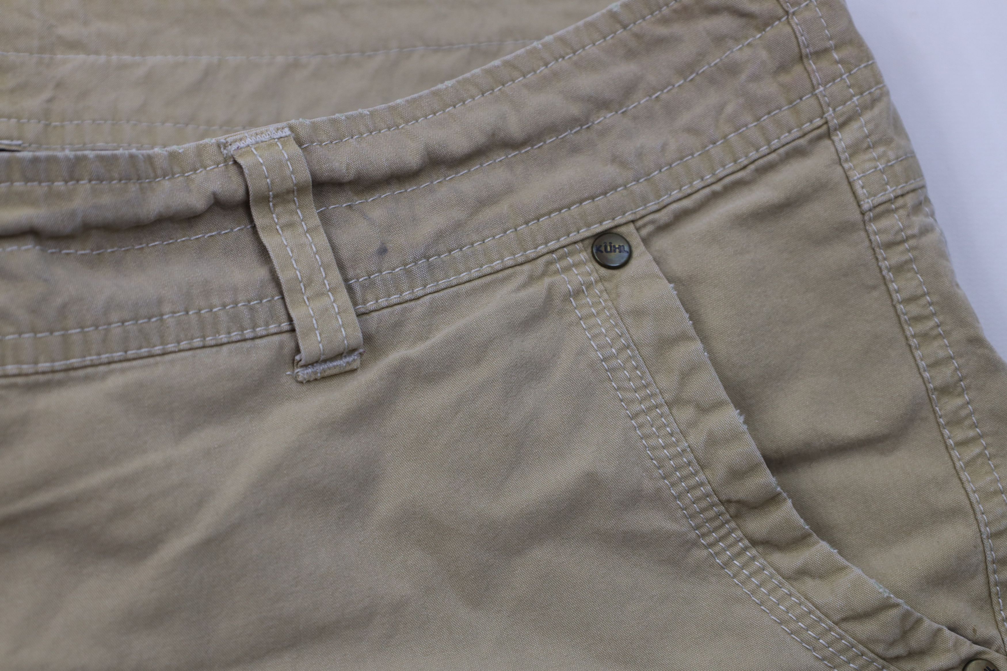 Kuhl Kuhl Mountain Vintage Dye Trekking Hiking Shorts Beige Size US 38 / EU 54 - 9 Thumbnail
