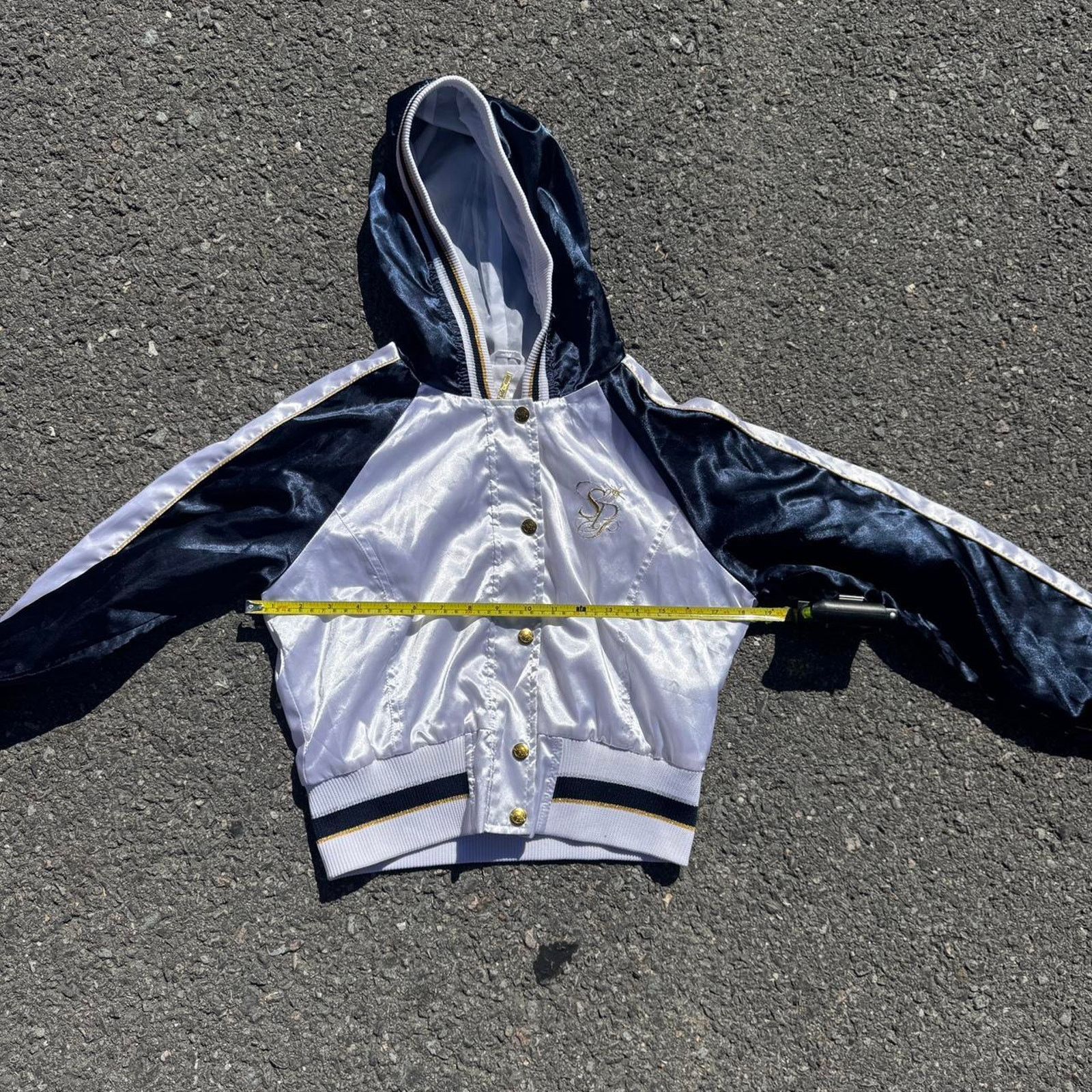 Southpole Vtg Y2K Southpole Women’s Hooded Track Jacket Size Medium Size M / US 6-8 / IT 42-44 - 6 Thumbnail