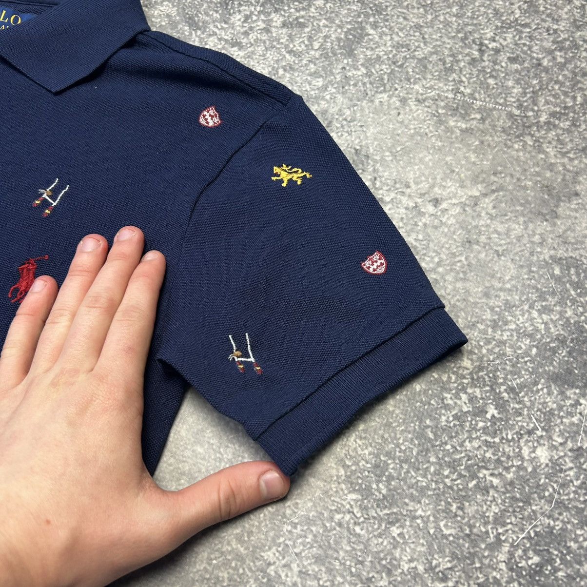 Polo Ralph Lauren Mens Polo Ralph Lauren Monogrammed y2k opium polo Size US XS / EU 42 / 0 - 4 Thumbnail
