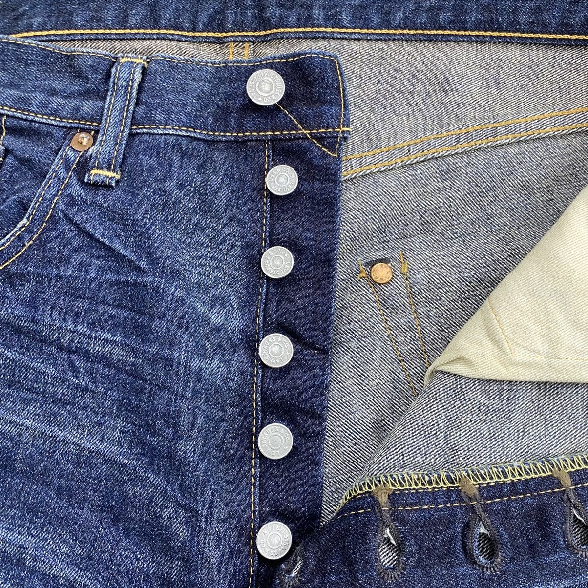 Levi's Vintage Clothing Vintage Levis 501XX LVC Selvedge Japan Denim Pants 36x36 Size US 36 / EU 52 - 8 Thumbnail