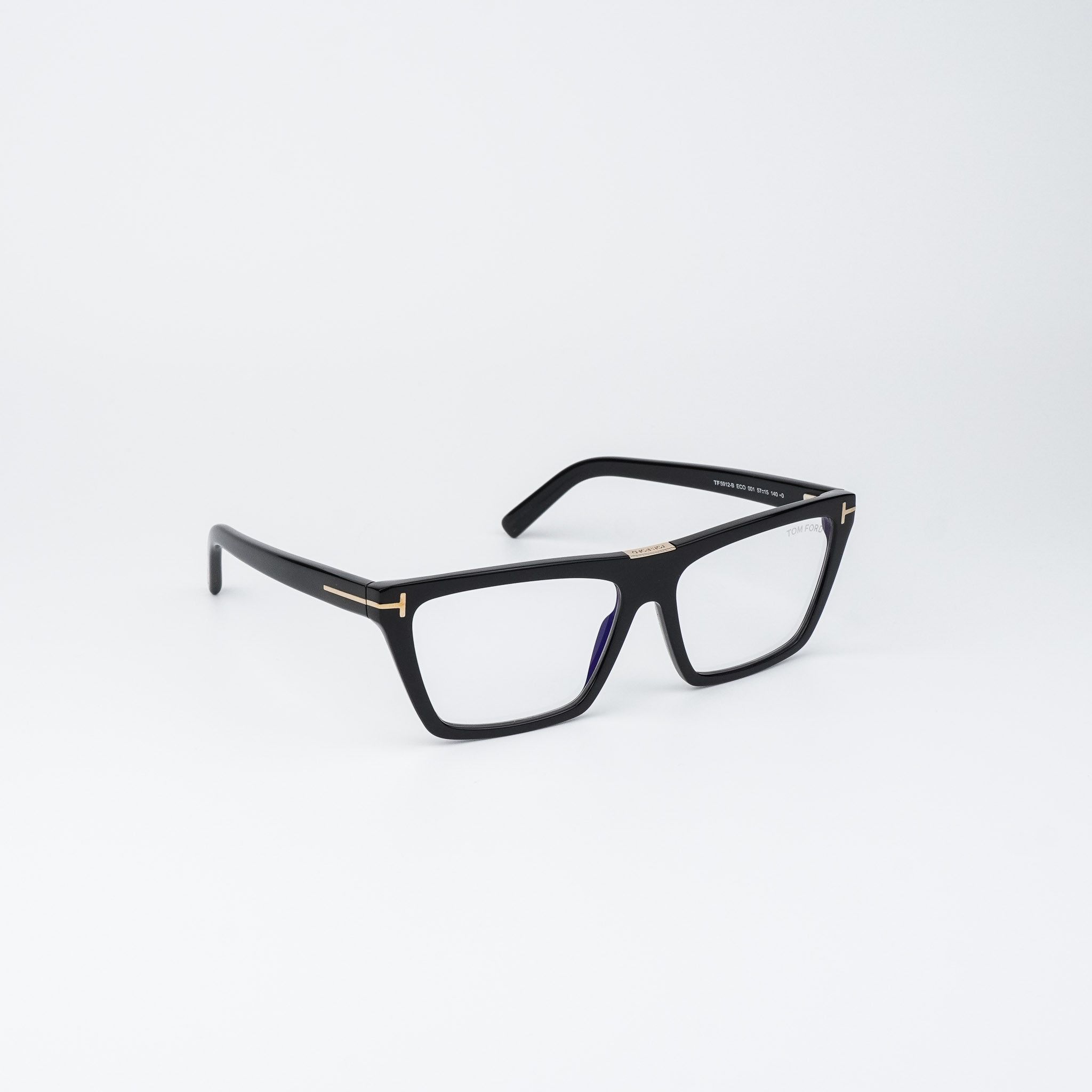 Tom Ford Tom Ford Women Eyeglasses Cat Eye FT5912-B 001 NEW AUTHENTIC Size ONE SIZE - 4 Thumbnail