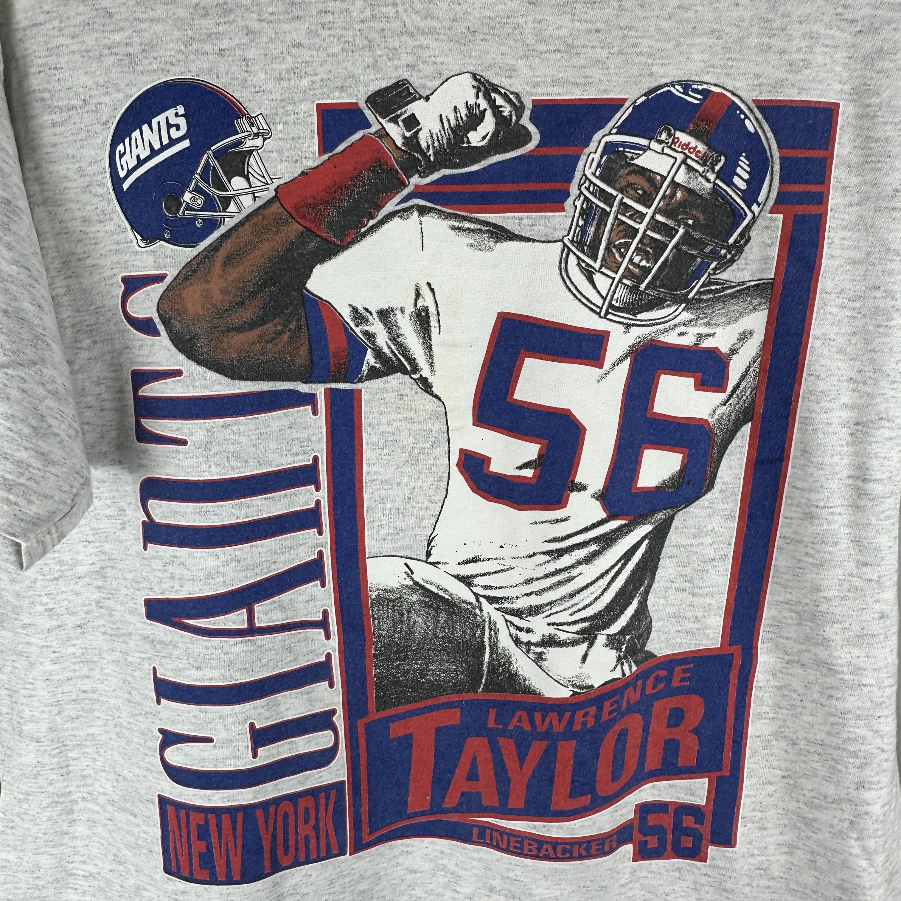 90s Lawrence Taylor New York Giants Nutmeg NFL T-shirt