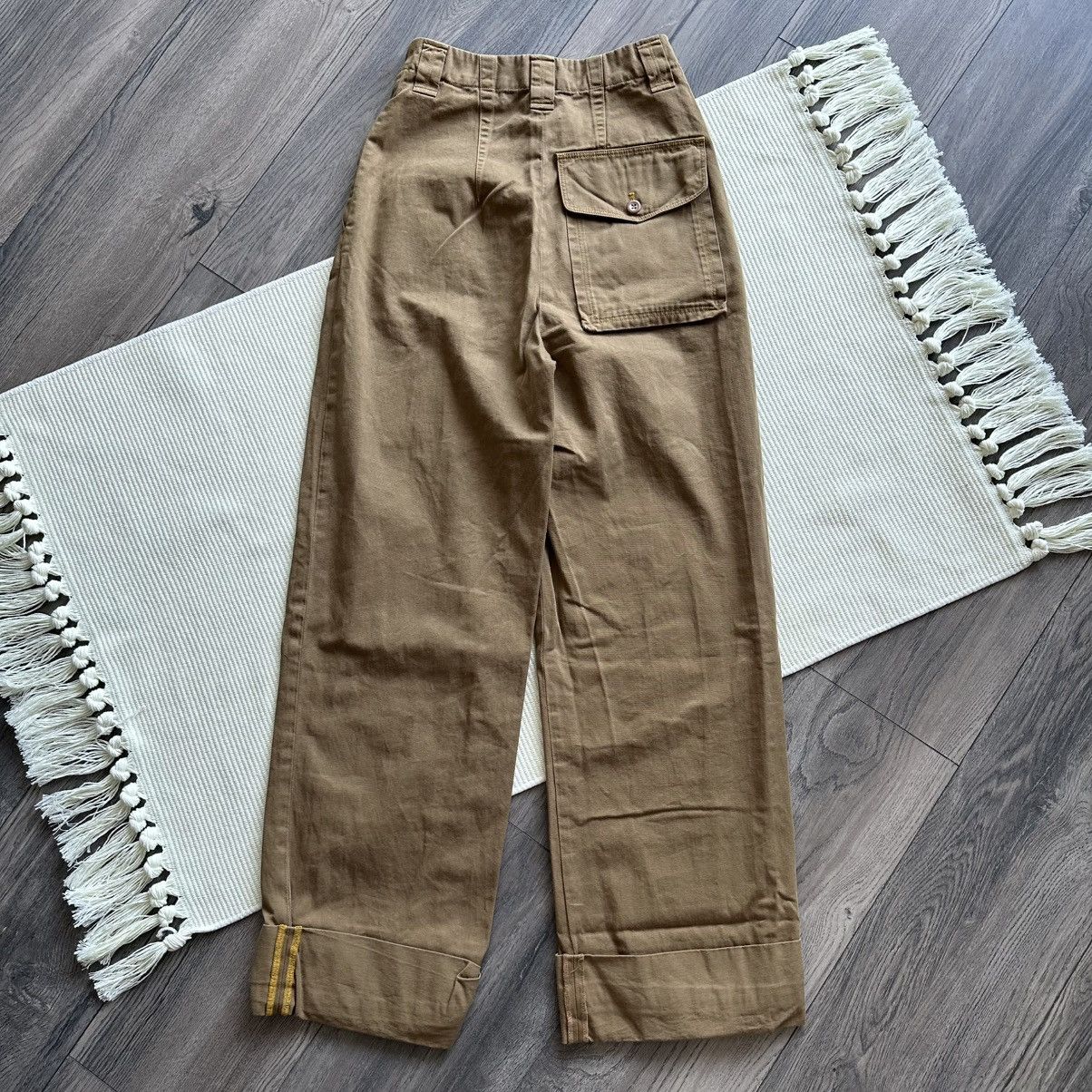 Acne Studios Acne Studios Madya Light Brown Chino Pants Size 23" - 6 Thumbnail