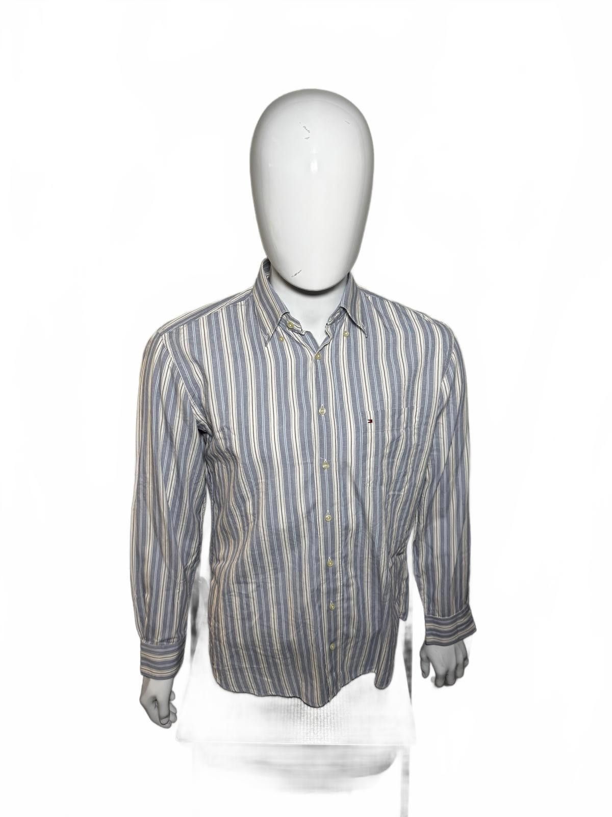 Tommy Hilfiger Tommy Hilfiger Striped Shirt Size US L / EU 52-54 / 3 - 1 Thumbnail