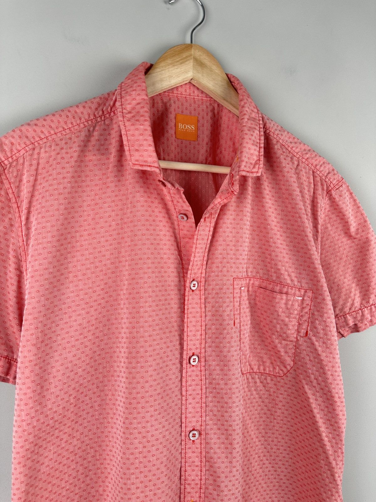 Hugo Boss Hugo Boss Button Up Shirt Size US XL / EU 56 / 4 - 3 Thumbnail