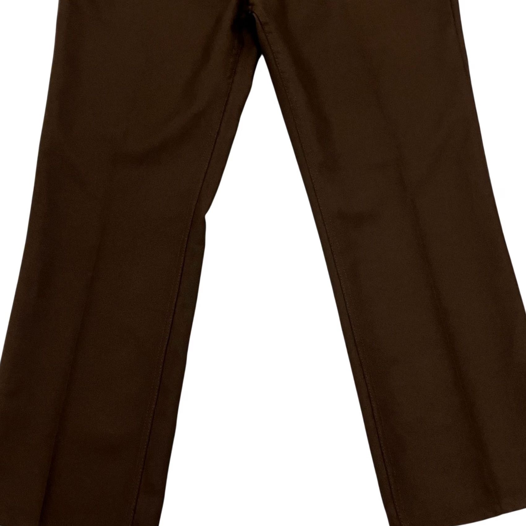 Wrangler Vintage Wrangler Trousers 40W 30L Brown Straight Leg 82BN Smart Casual Mens Size US 40 / EU 56 - 3 Thumbnail