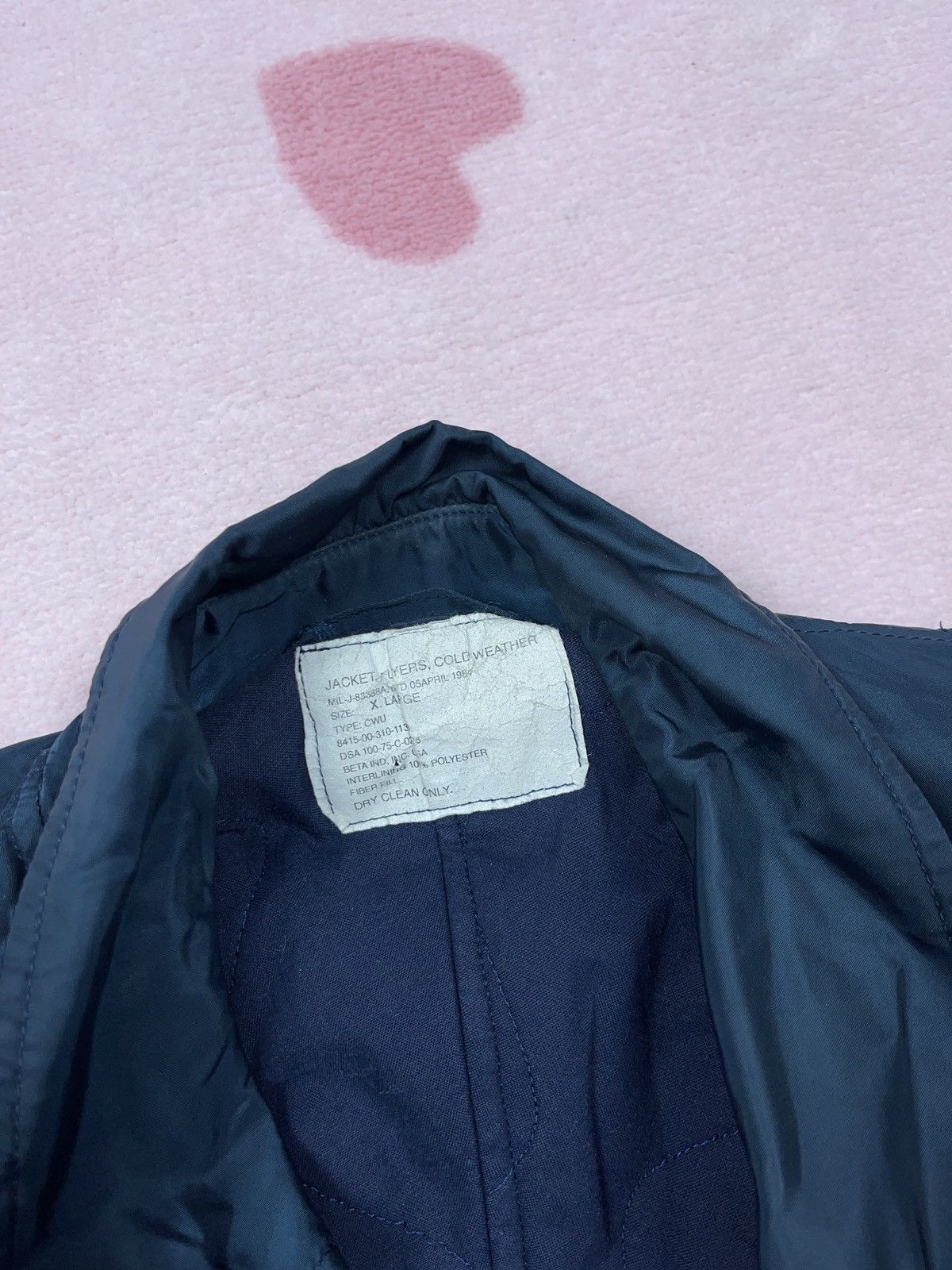 Vintage ➕ rare og 1984 cwu cold weather bomber flyer jacket Size US XL / EU 56 / 4 - 2 Thumbnail