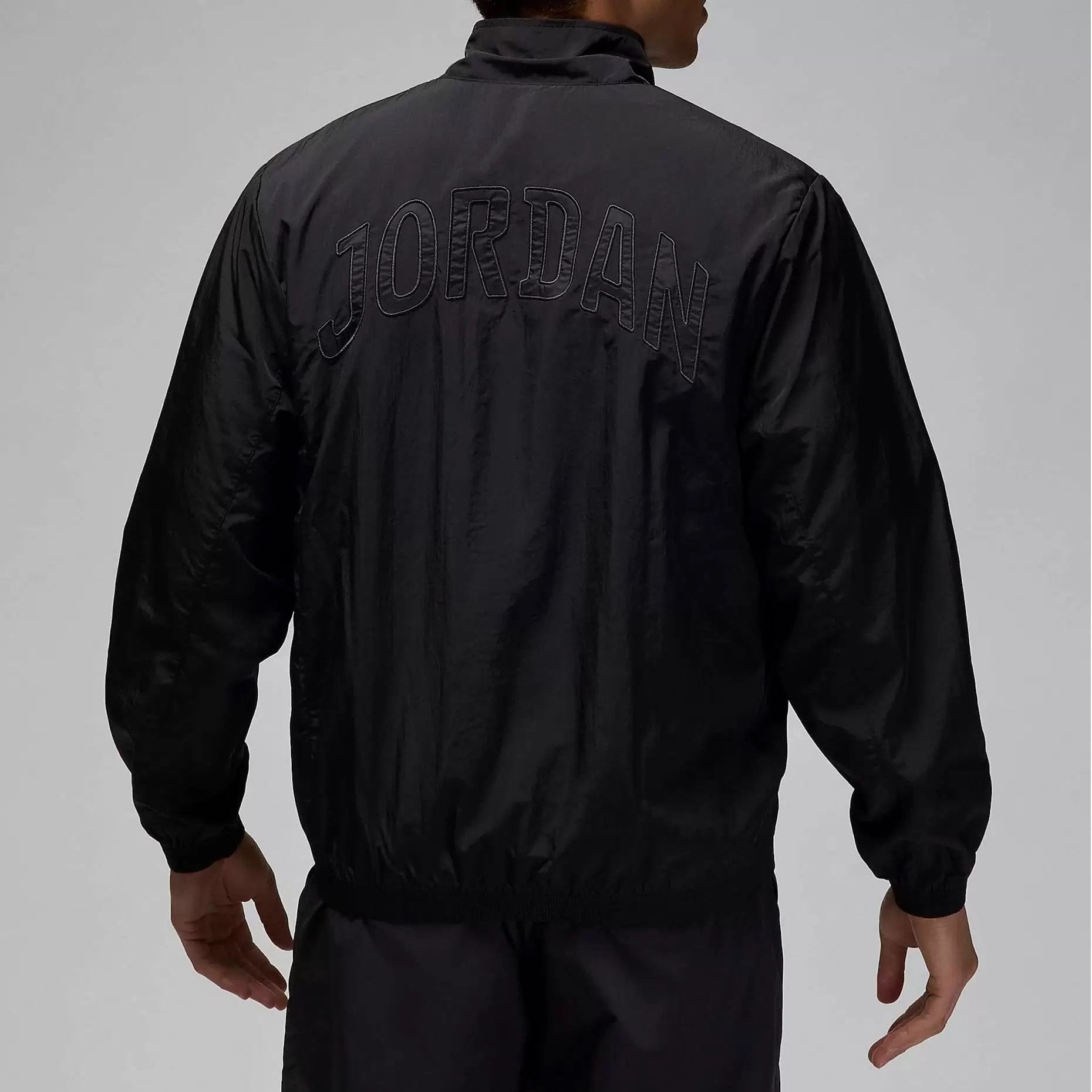 Jordan Brand Nike Air Jordan Nylon Mens Windbreaker Jacket Size US L / EU 52-54 / 3 - 4 Thumbnail