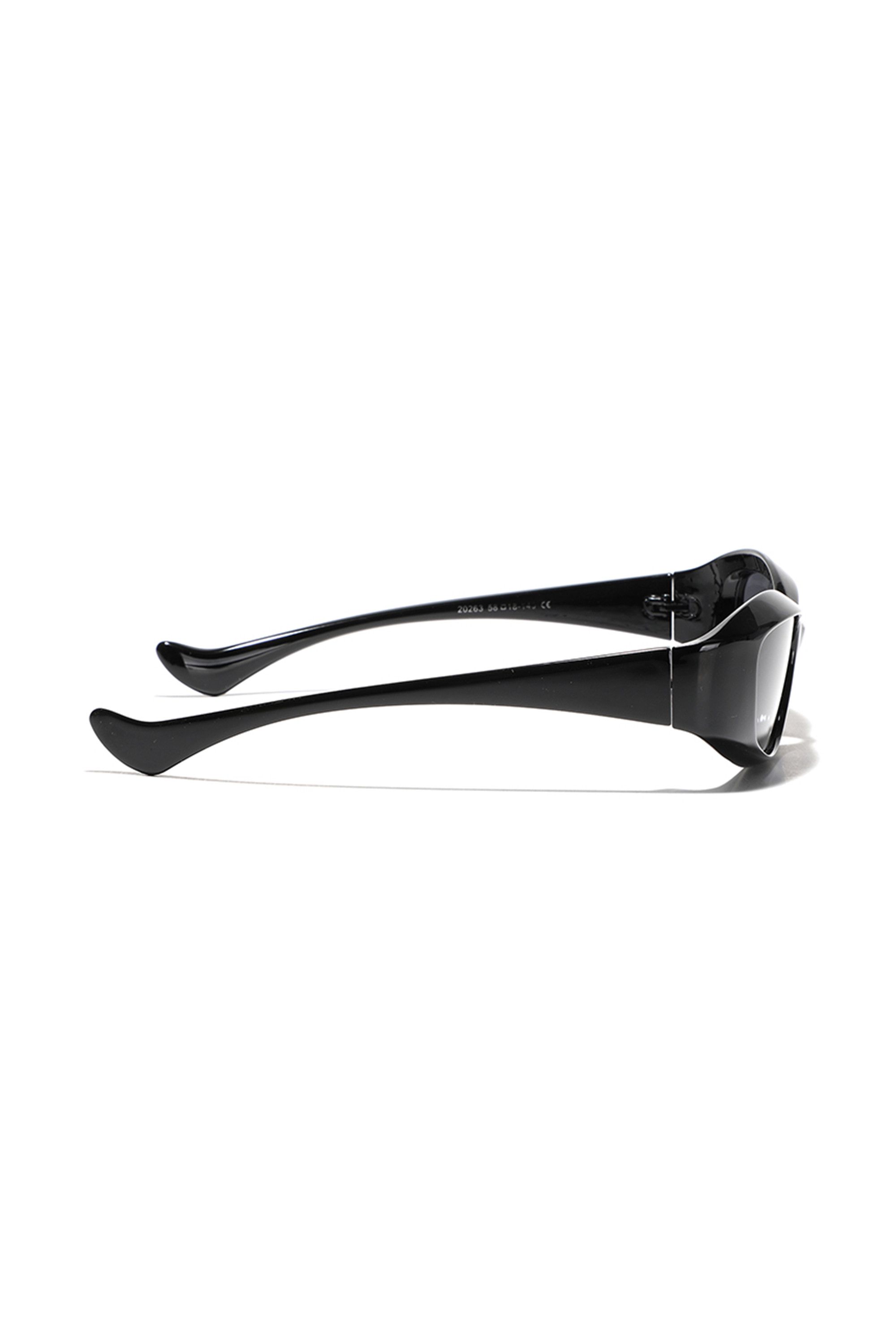 Japanese Brand Rare Vtg Y2k Avant Garde Round Sunglasses Black Unisex OS Size ONE SIZE - 4 Thumbnail