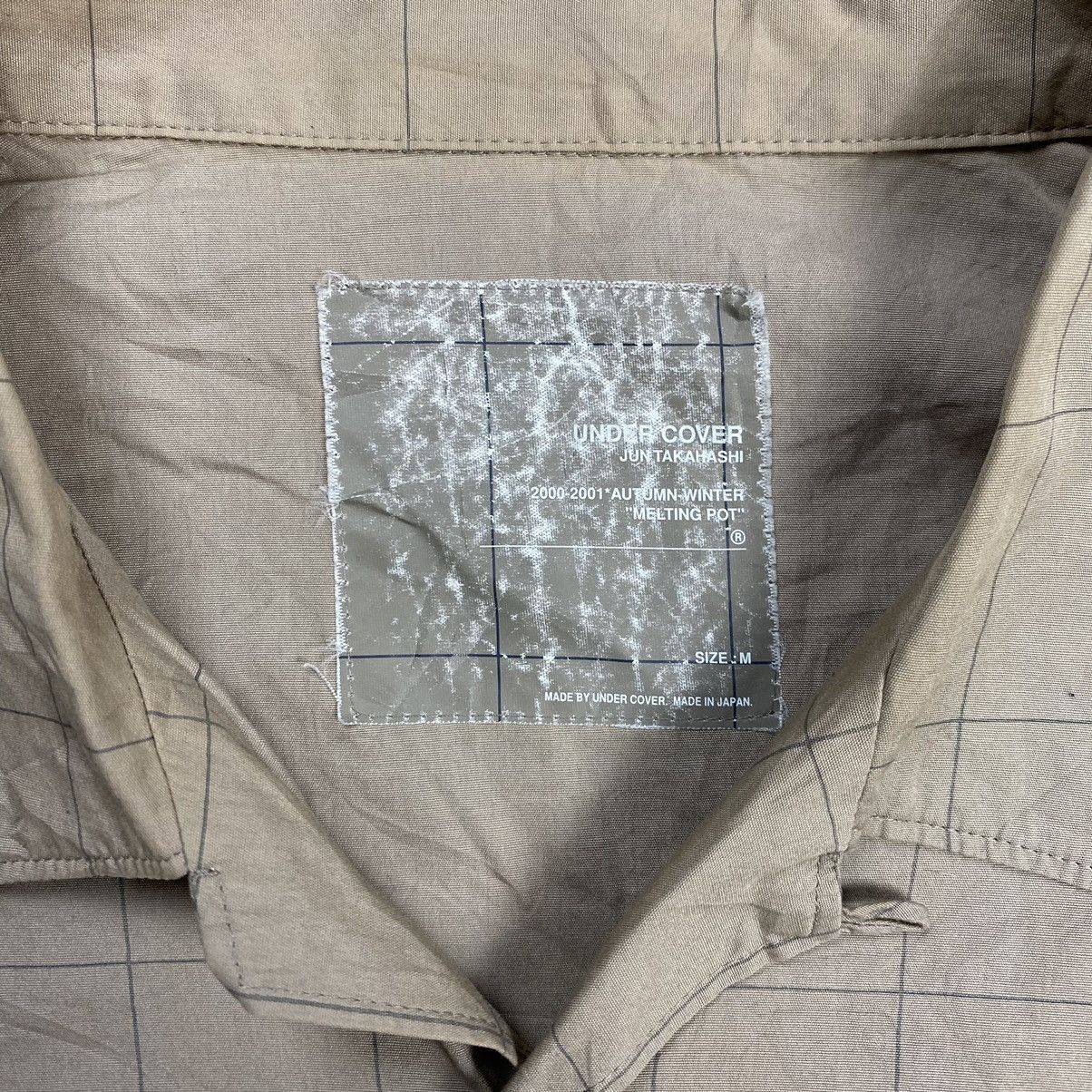 Under Armour undercover AW 2000-2001 Melting pot button shirt Size US M / EU 48-50 / 2 - 6 Thumbnail