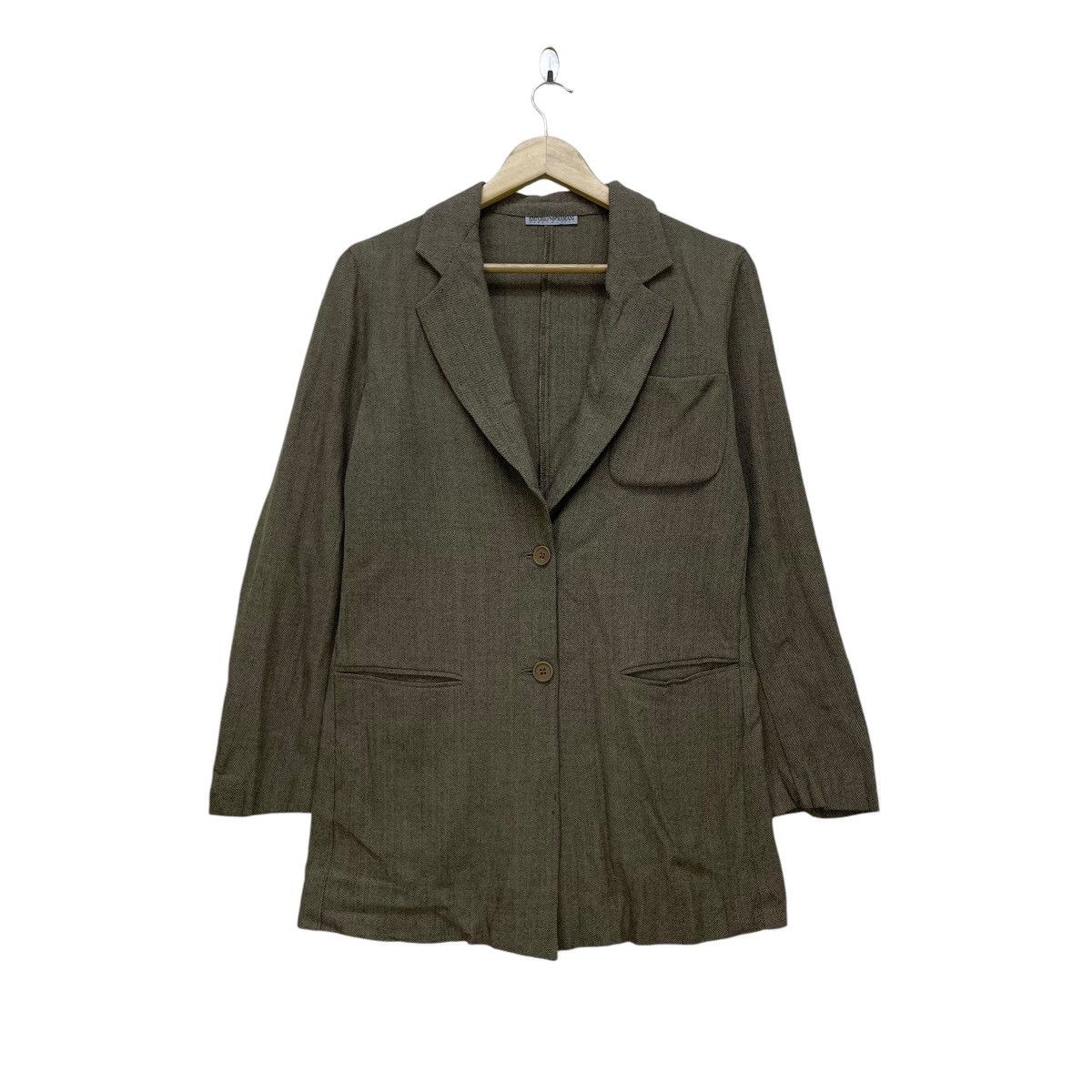 Emporio Armani × Vintage 🗣️Italian Designer Emprio Armani Casual Jacket Size M / US 6-8 / IT 42-44 - 1 Thumbnail