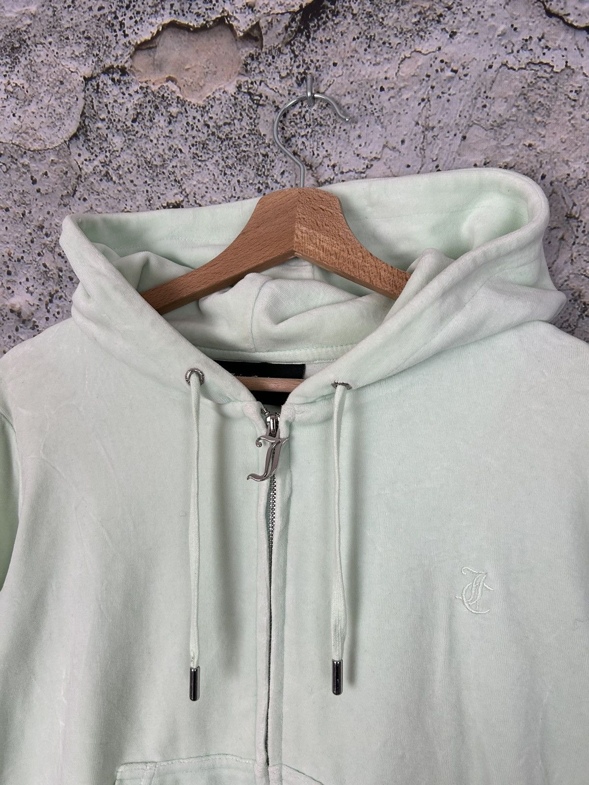 Juicy Couture Juicy Couture Green Neon Zip Hoodie Streetwear Hype Size M / US 6-8 / IT 42-44 - 3 Thumbnail