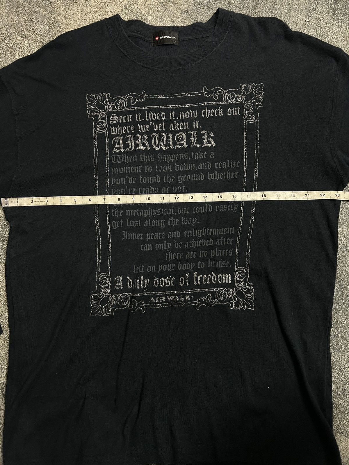 Airwalk Airwalk vintage longsleeve poem Punk ifsixwasnine Size US XXL / EU 58 / 5 - 6 Thumbnail