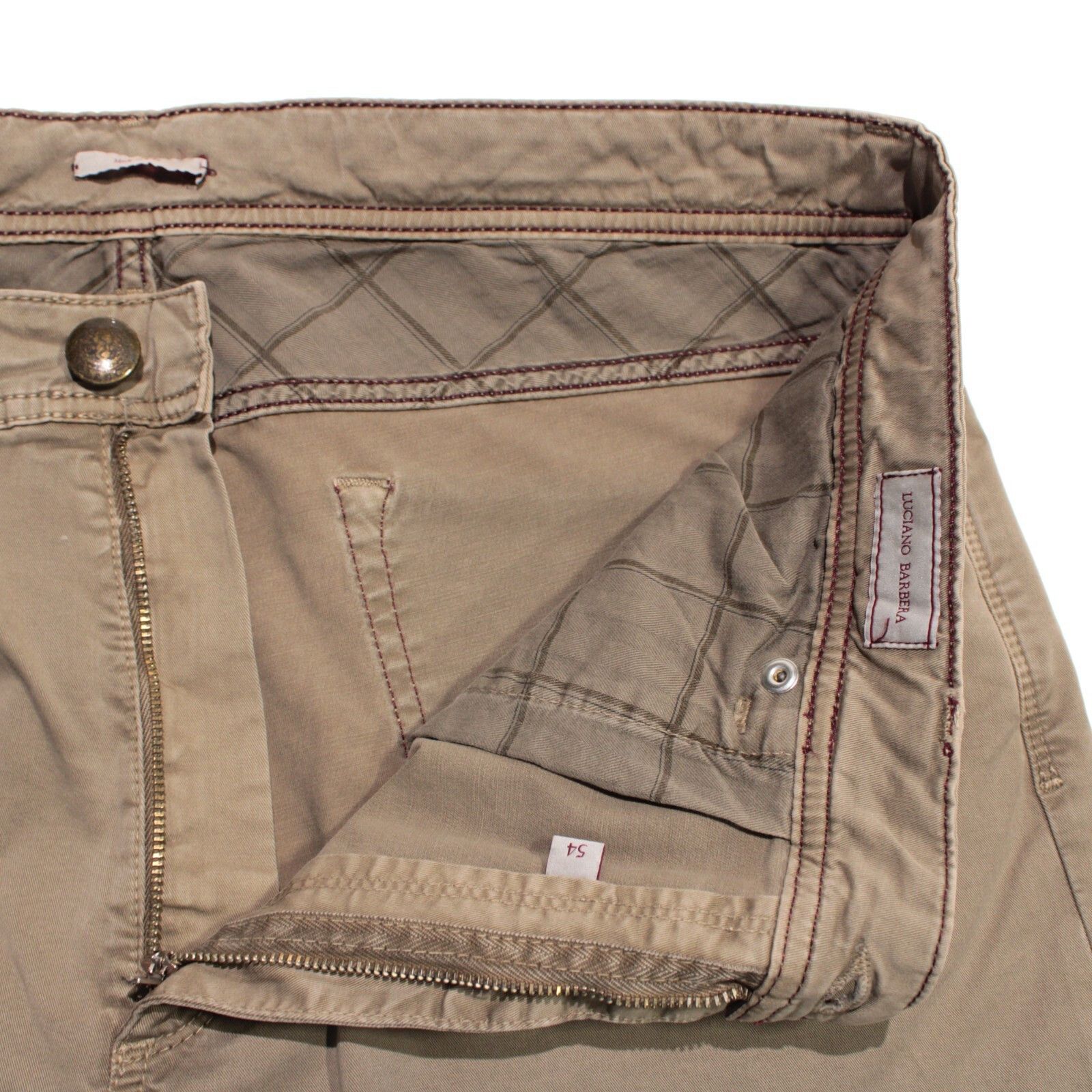 Luciano Barbera Luciano Barbera New with tags Chino Size 38 US In Beige Size US 38 / EU 54 - 3 Thumbnail