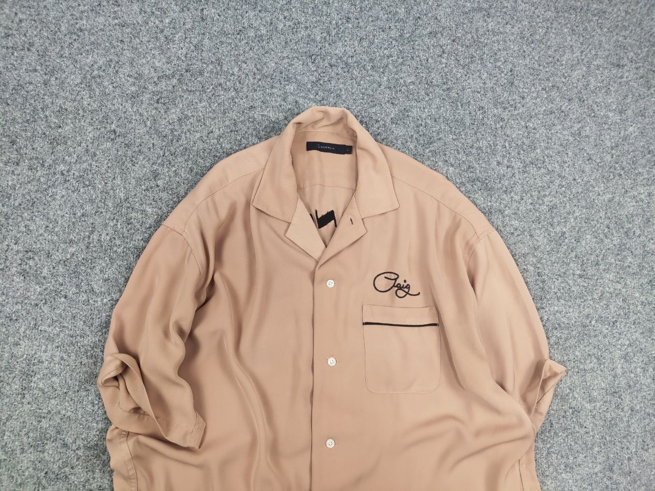 Japanese Brand Vintage Rageblue Japan Uniform factory logo Button shirt Size US L / EU 52-54 / 3 - 4 Thumbnail