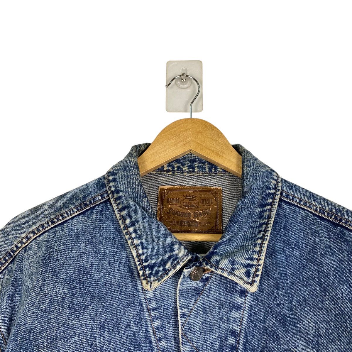 Big John Vintage 1990 GL Heart Trucker Denim Jacket Size US M / EU 48-50 / 2 - 6 Thumbnail