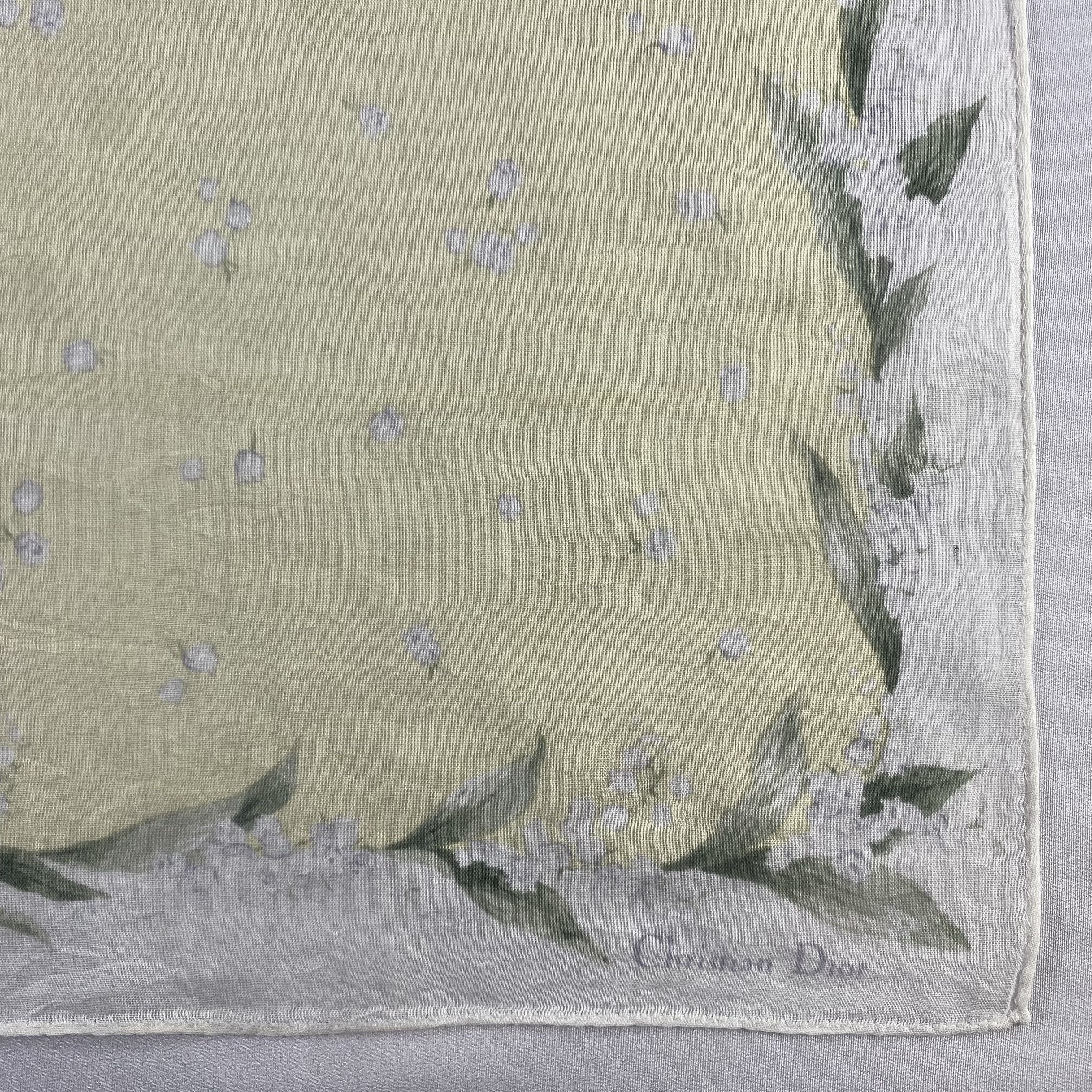Vintage Christian Dior Monsieur Handkerchief / Neckerchief-P1312 Size ONE SIZE - 3 Thumbnail