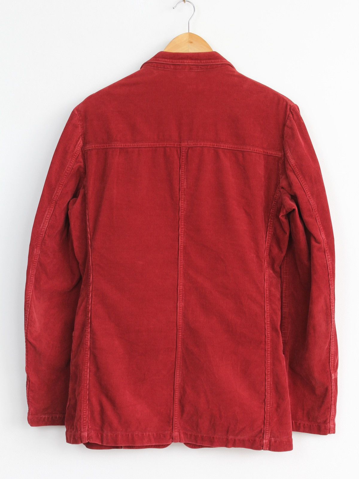 Dries Van Noten Dries Van Noten Vintage Velvet Red Blazer Jacket Size US M / EU 48-50 / 2 - 5 Thumbnail