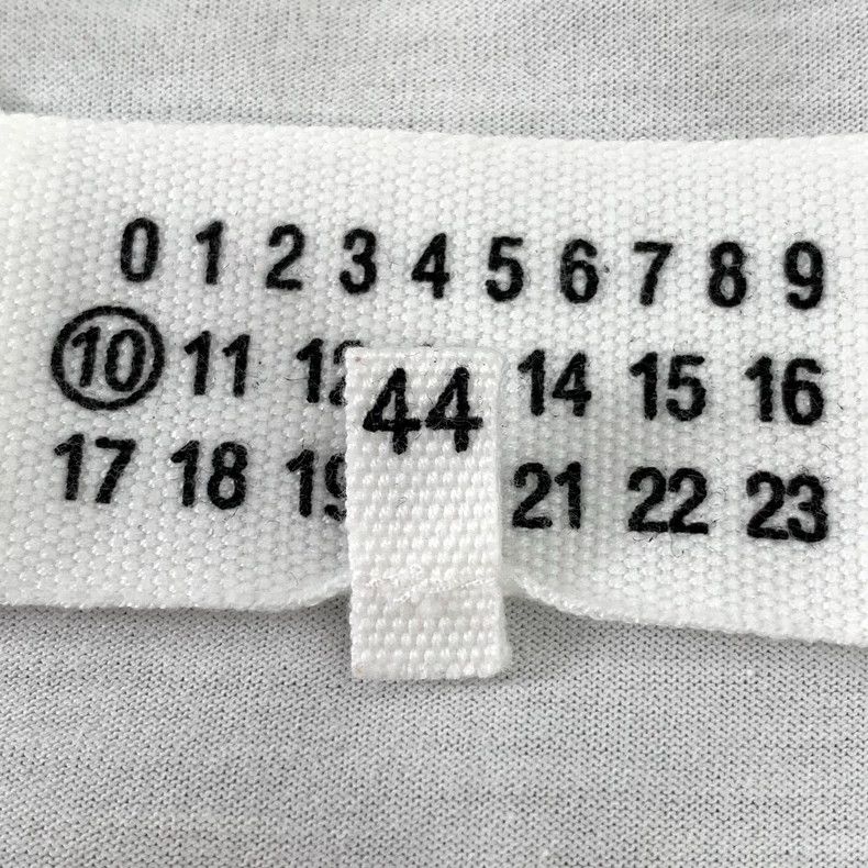 Maison Margiela Maison Margiela Black logo digital letter printed cotton ro Size US S / EU 44-46 / 1 - 6 Thumbnail