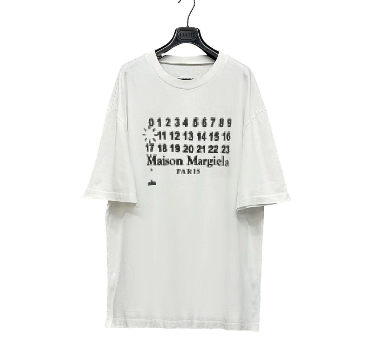 Maison Margiela Maison Margiela Pixelated Logo T-Shirt 46 Size US S / EU 44-46 / 1 - 1 Thumbnail