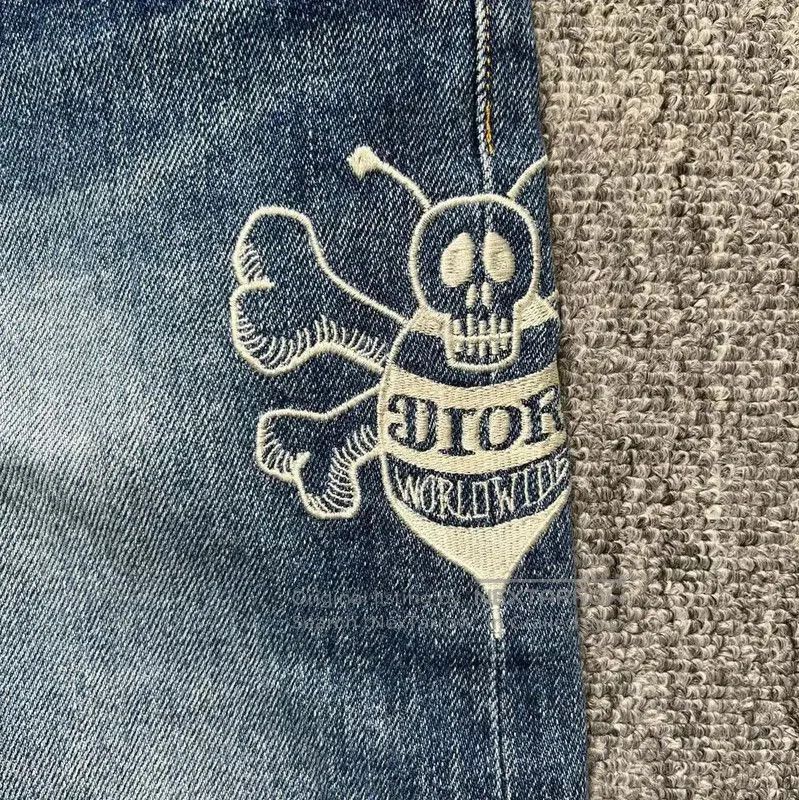 Other Dior Blue Cotton Casual Pants for Men . Size US 32 / EU 48 - 4 Thumbnail