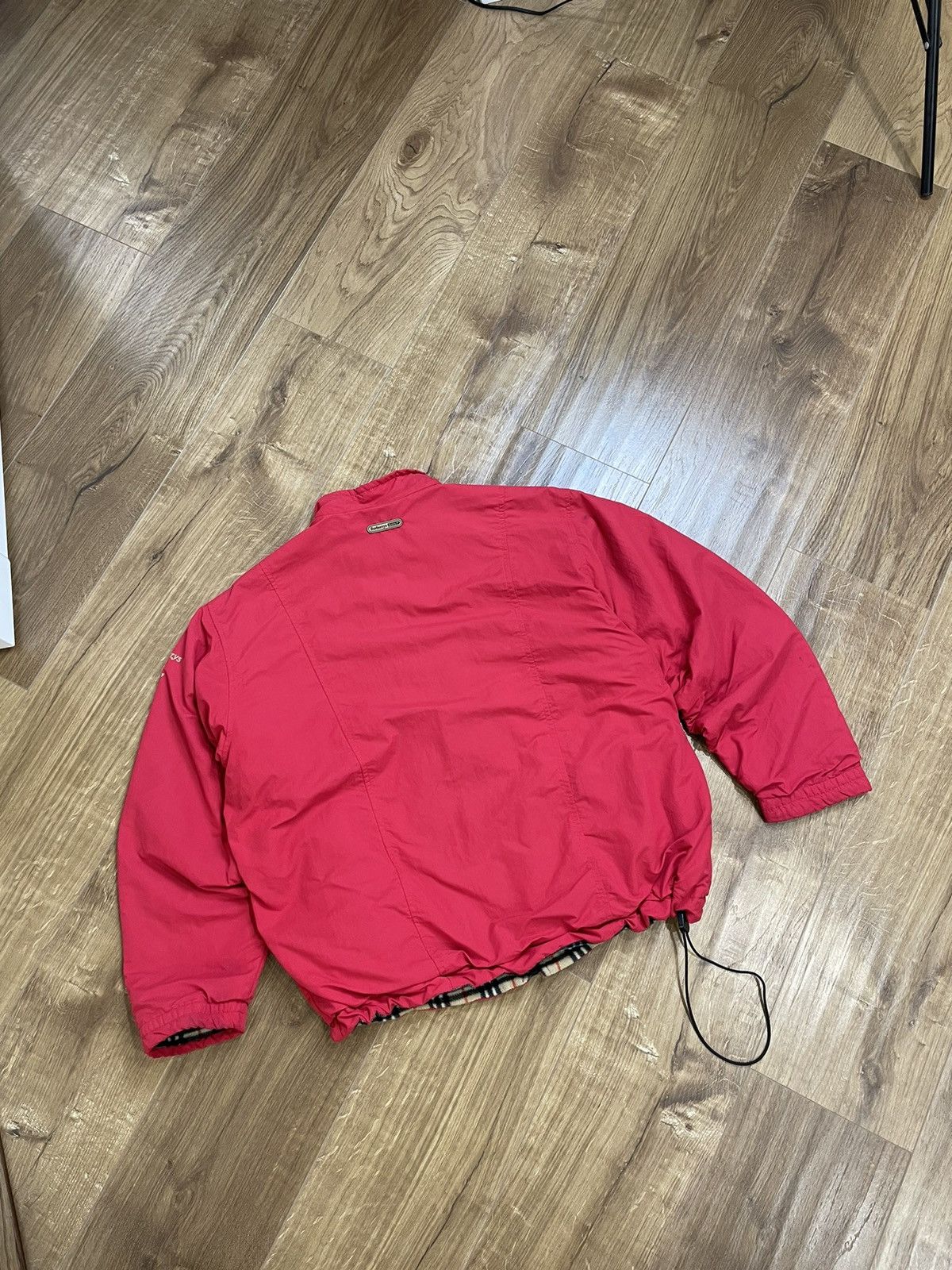 Burberry Vintage 90’s Burberry Nova Check Y2K Style Fleece Bomber Size US S / EU 44-46 / 1 - 22 Thumbnail