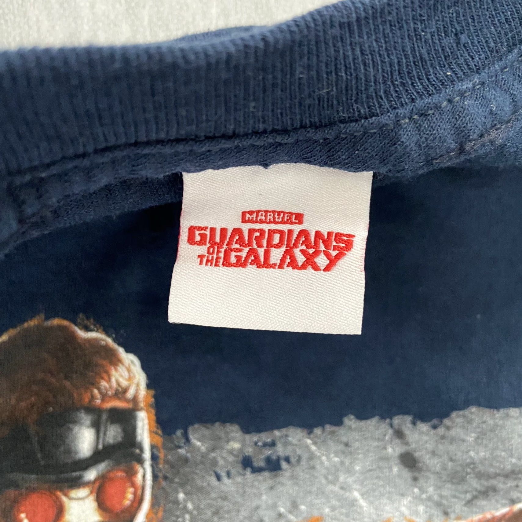 Vintage Guardians Of The Galaxy Star-Lord T-Shirt Men L Navy Blue Crew Neck Short Sleeve Slim Fit Size L Size US L / EU 52-54 / 3 - 5 Thumbnail