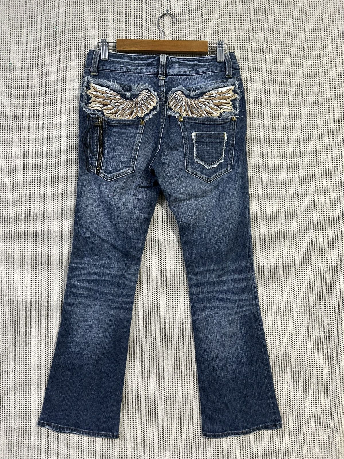 Seditionaries Oririn jean flared denim rare pattern Size US 30 / EU 46 - 1 Thumbnail