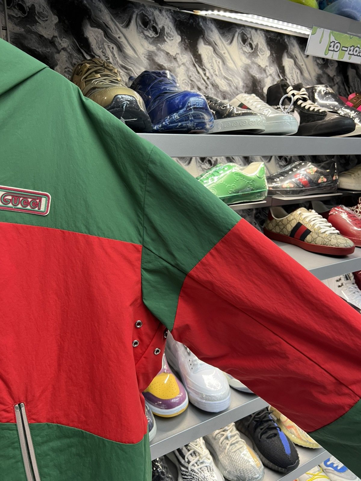 Gucci Gucci Anorak Web Logo Jacket Size US XXL / EU 58 / 5 - 3 Thumbnail