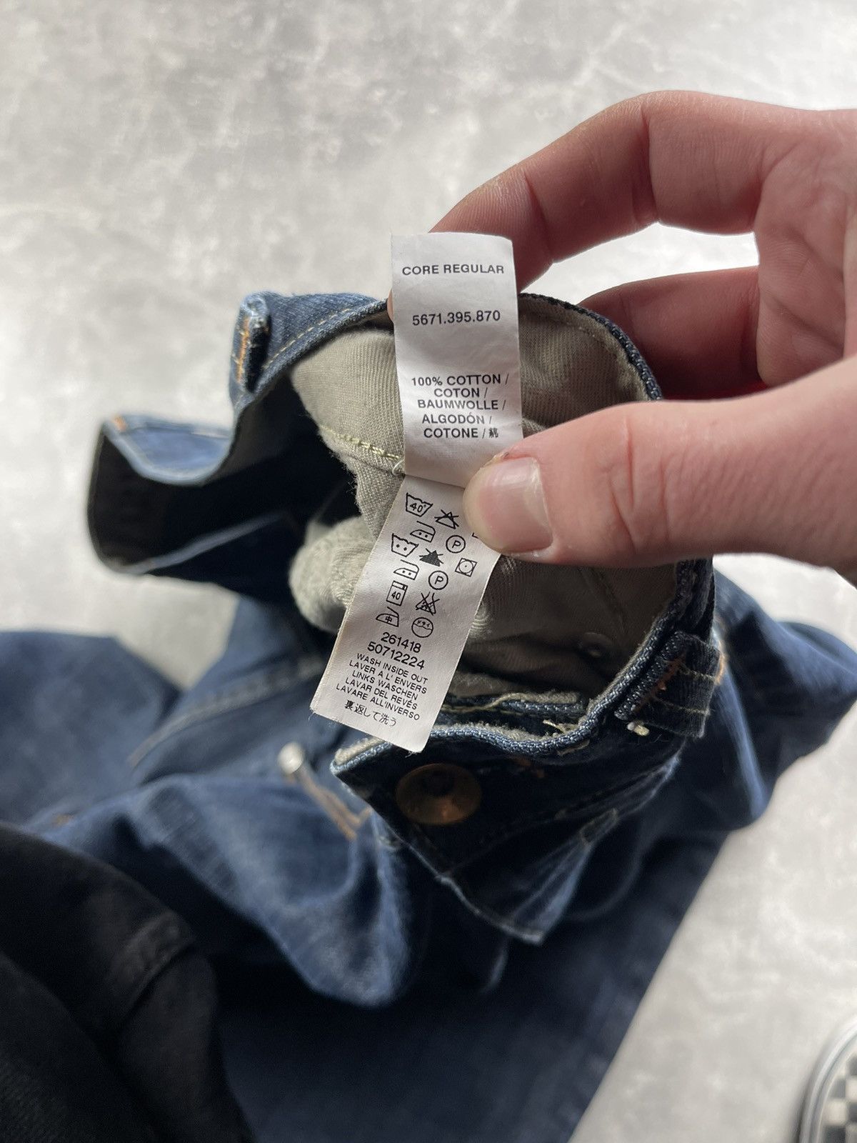 G-Star G Star Raw Core Regular Blue Denim Jeans Made in India Size US 34 / EU 50 - 11 Thumbnail