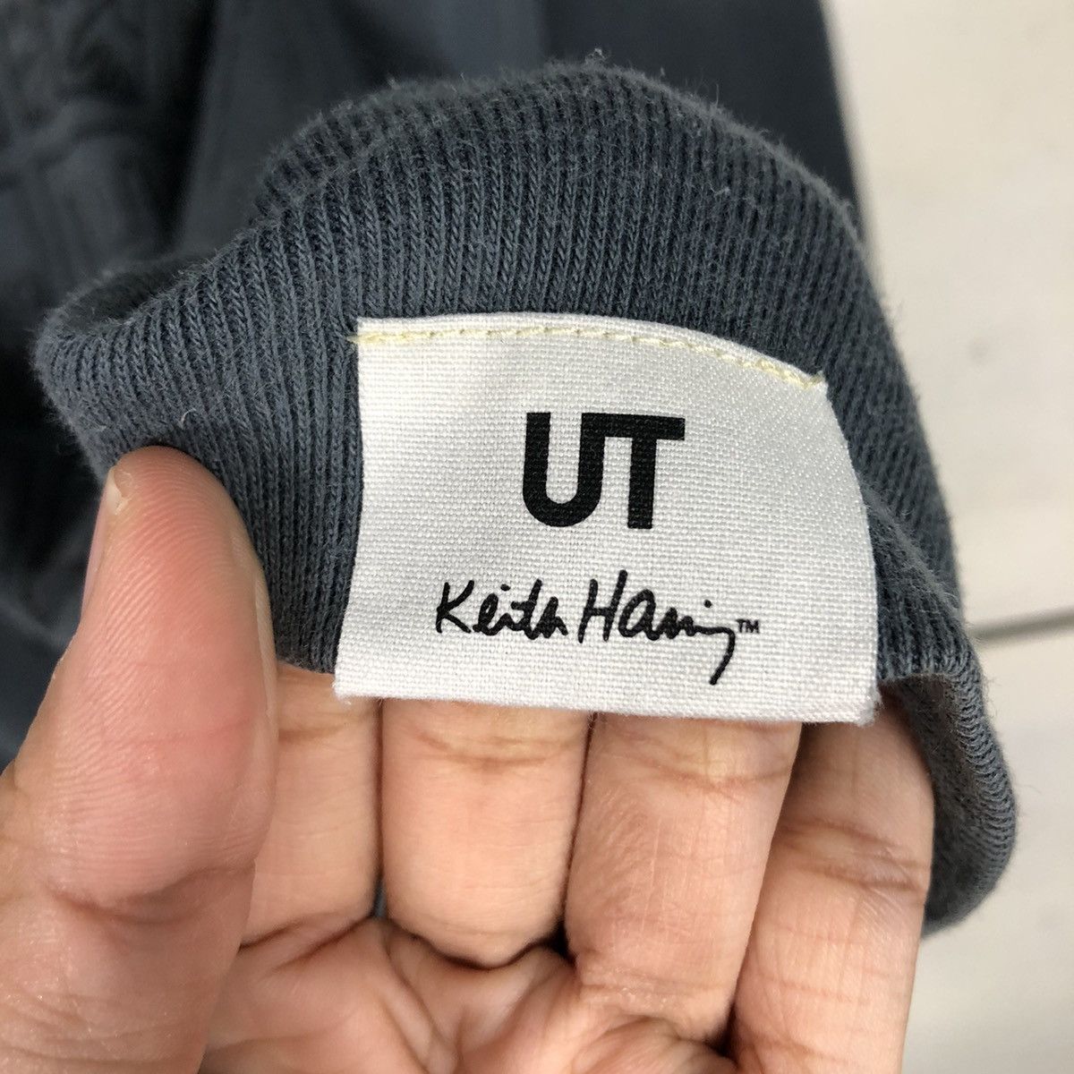 Japanese Brand 📌Vintage Sweatshirt Ut Keith Haring Big Logo Size US XXL / EU 58 / 5 - 14 Thumbnail