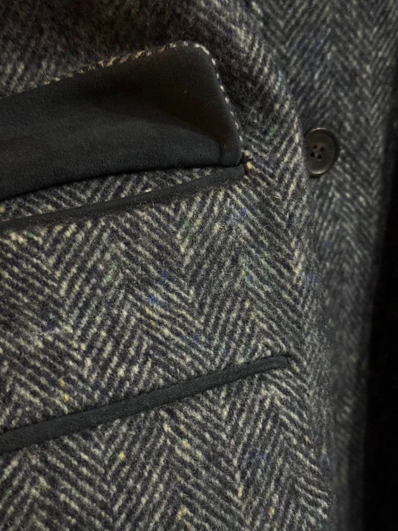 Loro Piana LORO PIANA Gray and blue cashmere blended coat with human Size US XL / EU 56 / 4 - 3 Thumbnail