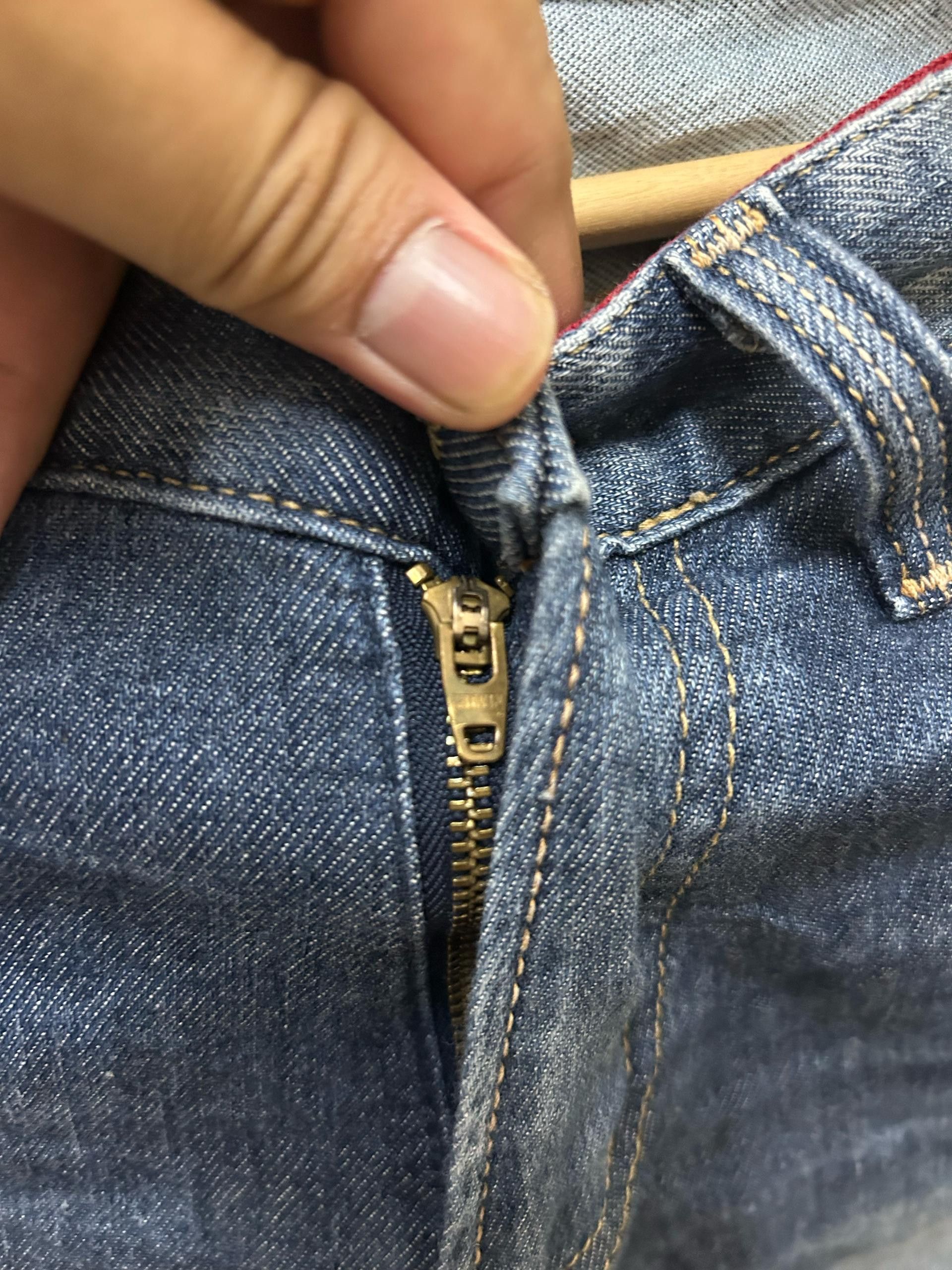 Edwin 💥Crazy Vintage Edwin Denim Size US 29 - 11 Thumbnail
