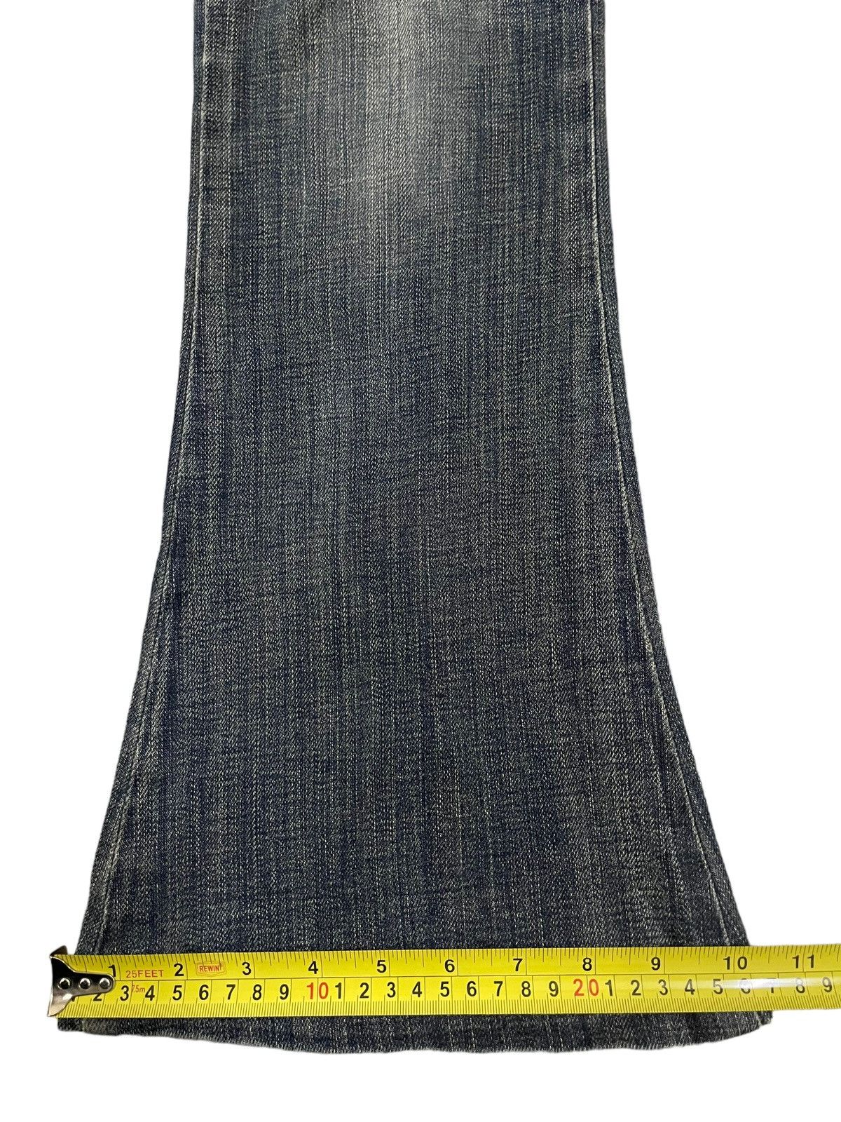 14th Addiction Vintage Japanese Brand Blue Wash Style Flare Jeans Size US 29 - 14 Thumbnail