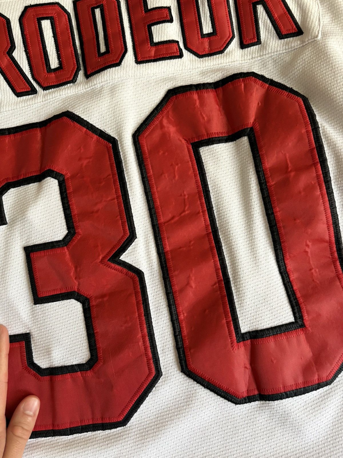 Ccm CCM New Jersey Devils Vintage Hockey NHL Jersey #30 Brodeur Size US M / EU 48-50 / 2 - 21 Thumbnail