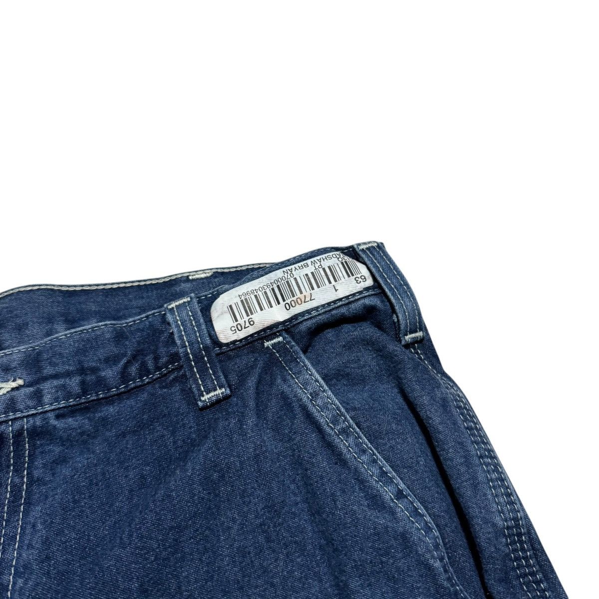 Carhartt Carhartt Dark Wash Denim Jeans Women's 34x32 (Fits 35x31.75) Size US 34 / EU 50 - 4 Thumbnail