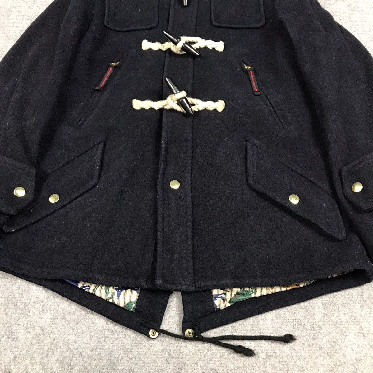 Issey Miyake × Ne-Net NE-NET ISSEY MIYAKE WOOL HOODIE JACKET Size M / US 6-8 / IT 42-44 - 4 Thumbnail