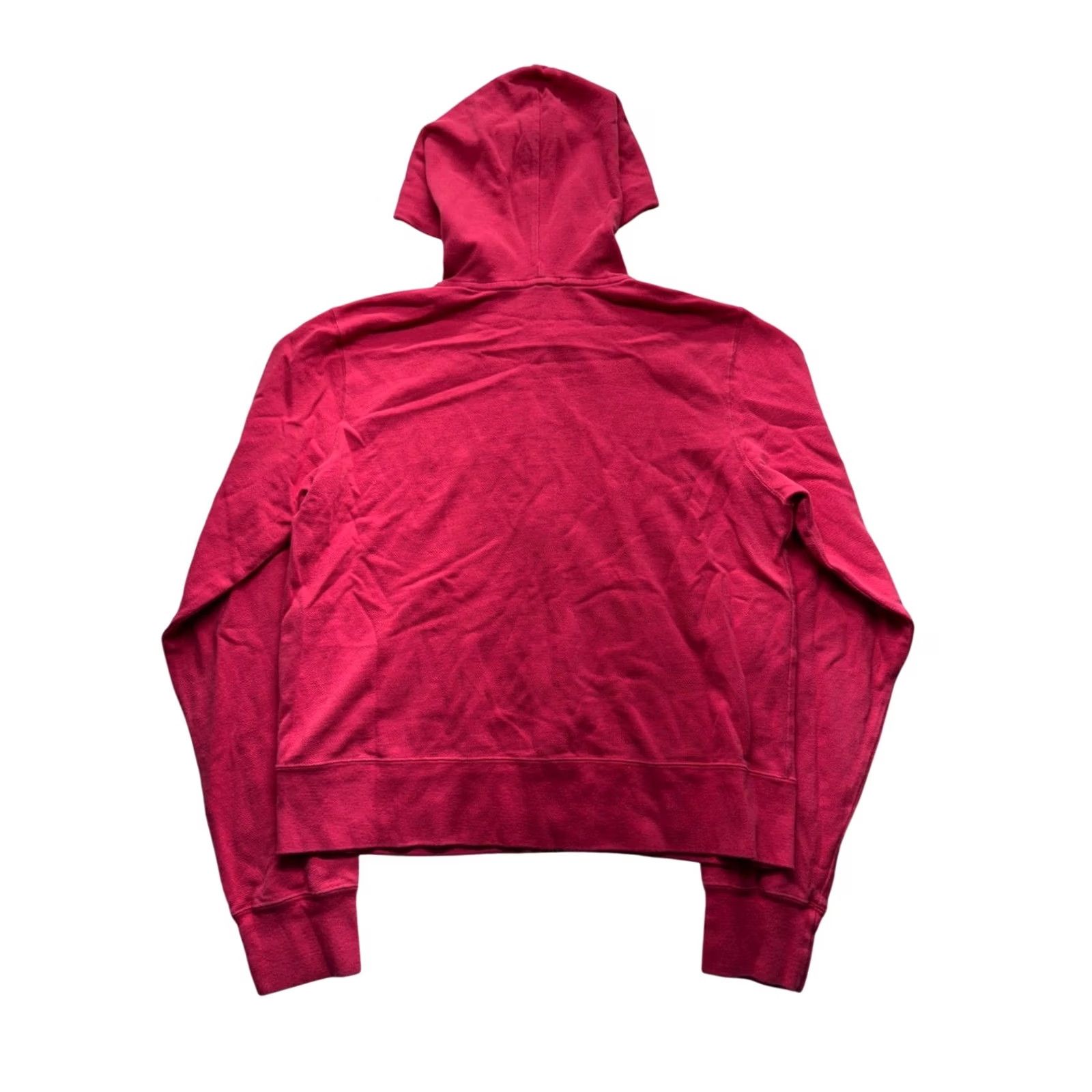 Ralph Lauren VINTAGE Ralph Lauren Jacket Hoodie XL Red Mens Cotton VTG Size US XL / EU 56 / 4 - 2 Thumbnail