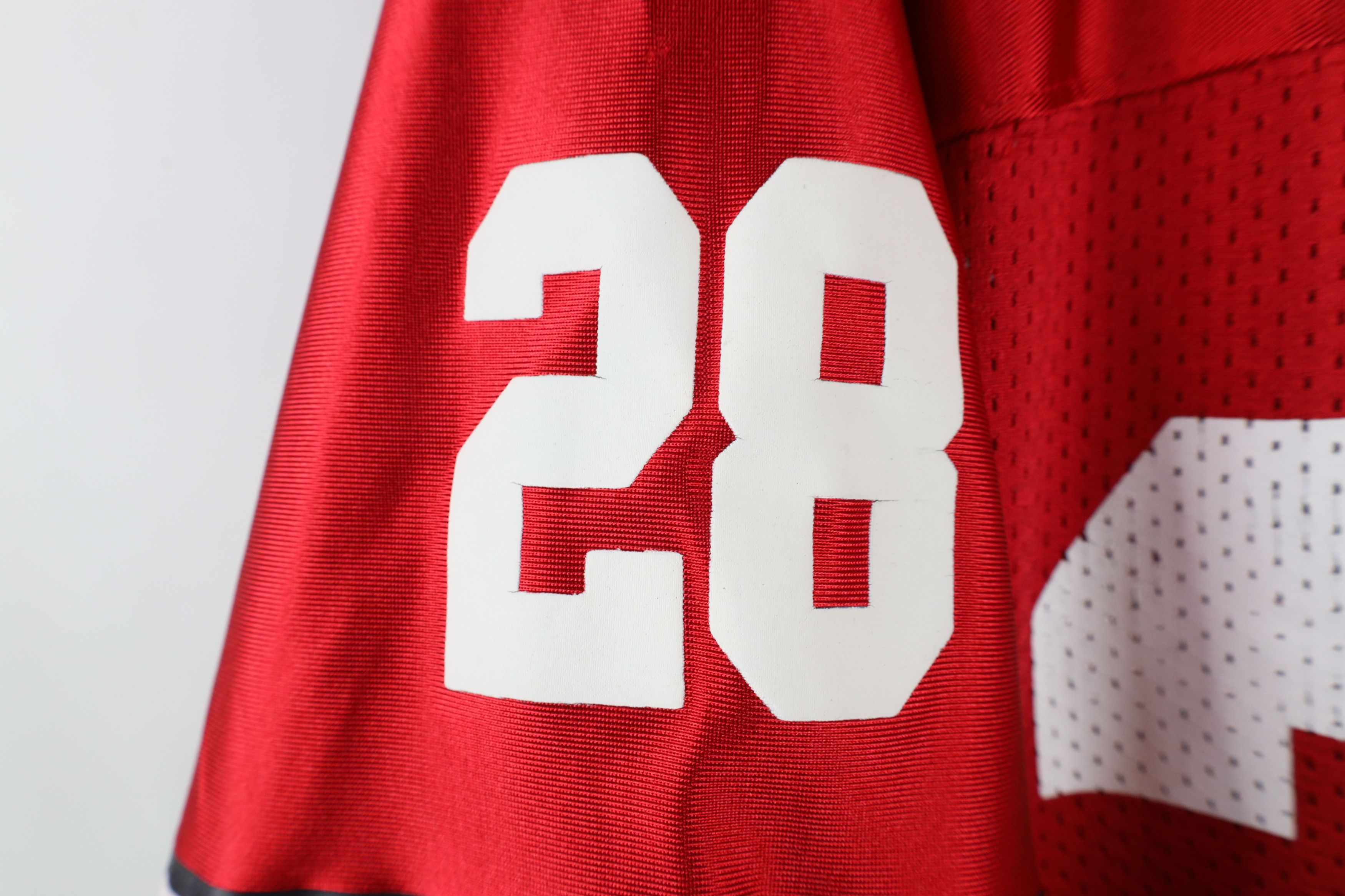 Vintage Vintage Ohio State University Football Jersey Red Mesh #28 Size US XL / EU 56 / 4 - 6 Thumbnail