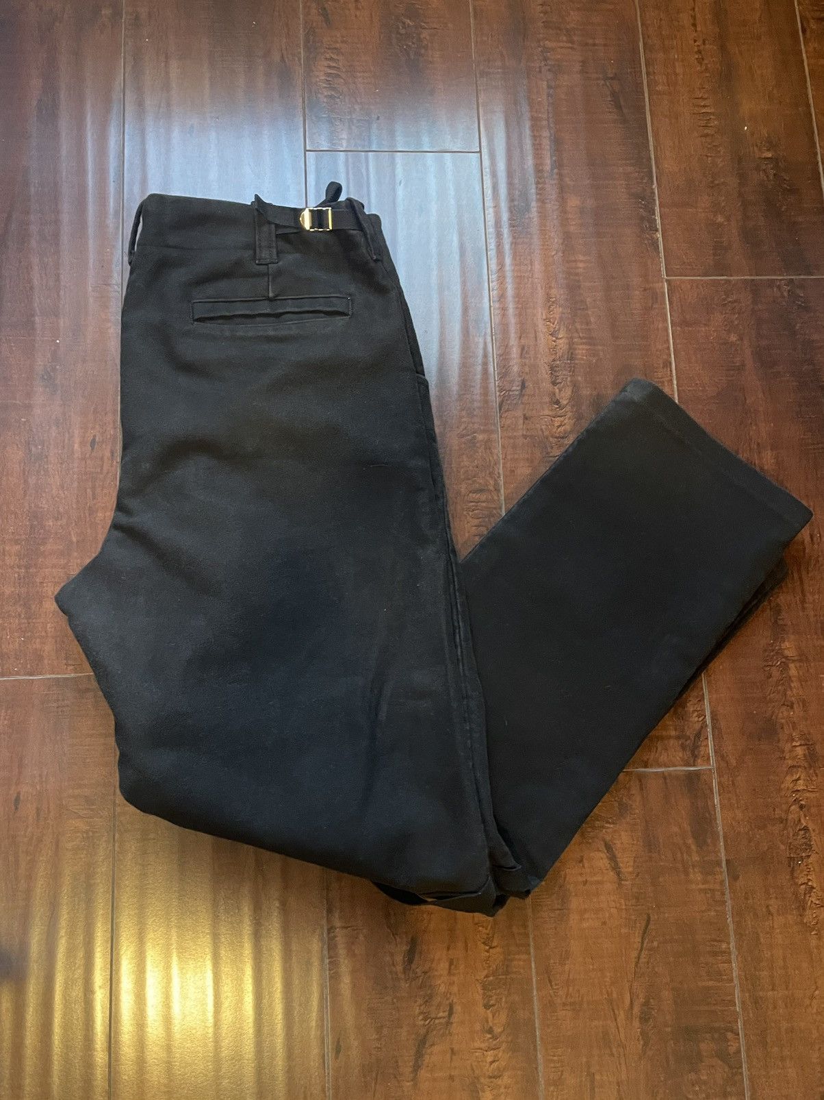 image of Helmut Lang Men’S Pants in Black, Men's (Size 34)