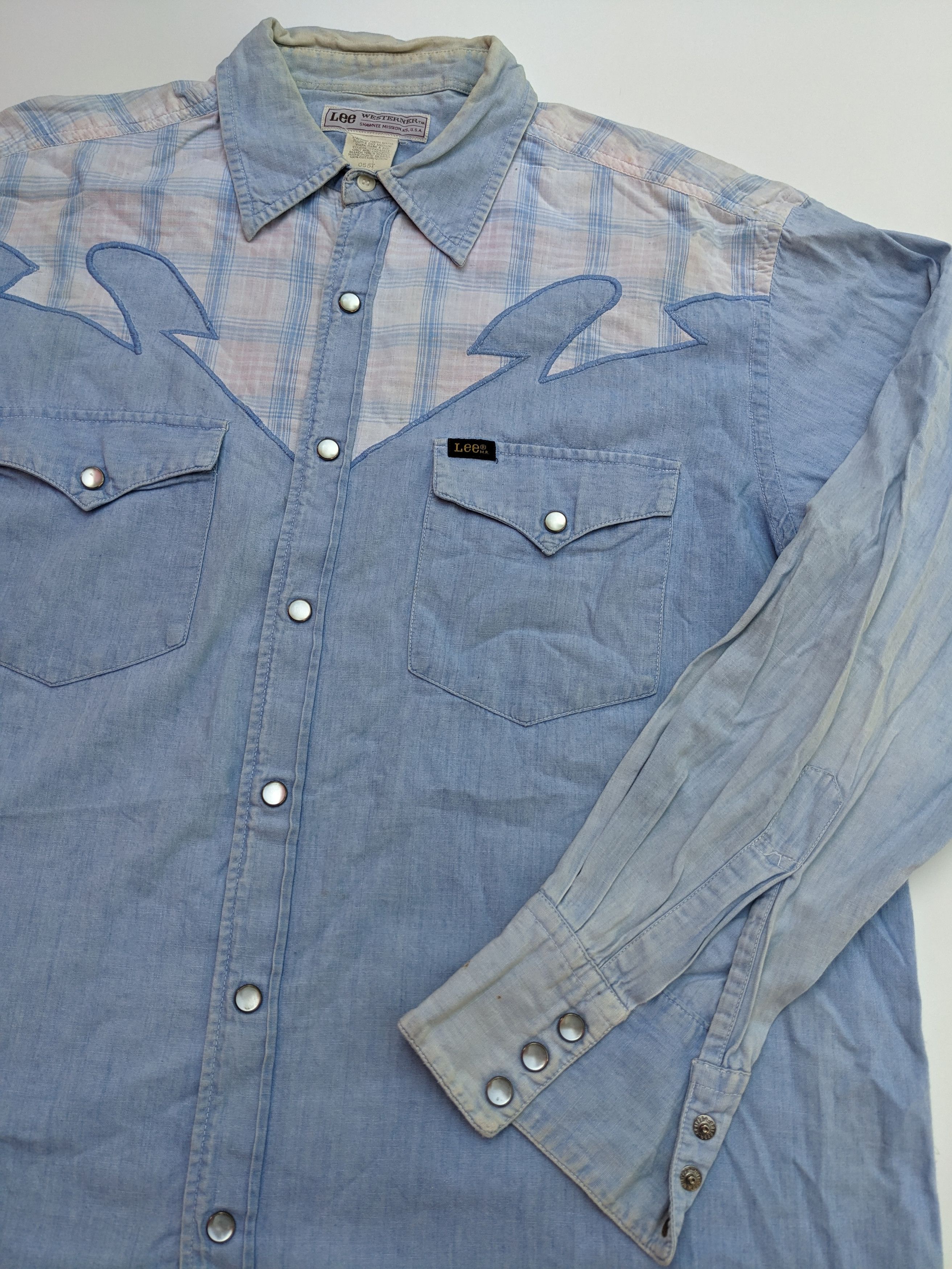 Lee × Vintage Vintage 80s Lee Westerner cowboy Size US M / EU 48-50 / 2 - 3 Thumbnail