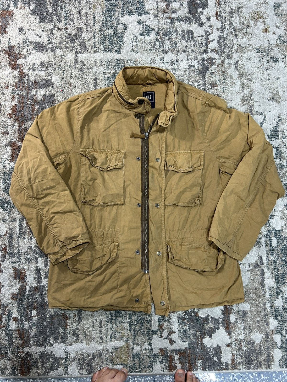 Gap Vintage 90s Gap Barn Jacket Chore Coat Size US XL / EU 56 / 4 - 1 Thumbnail