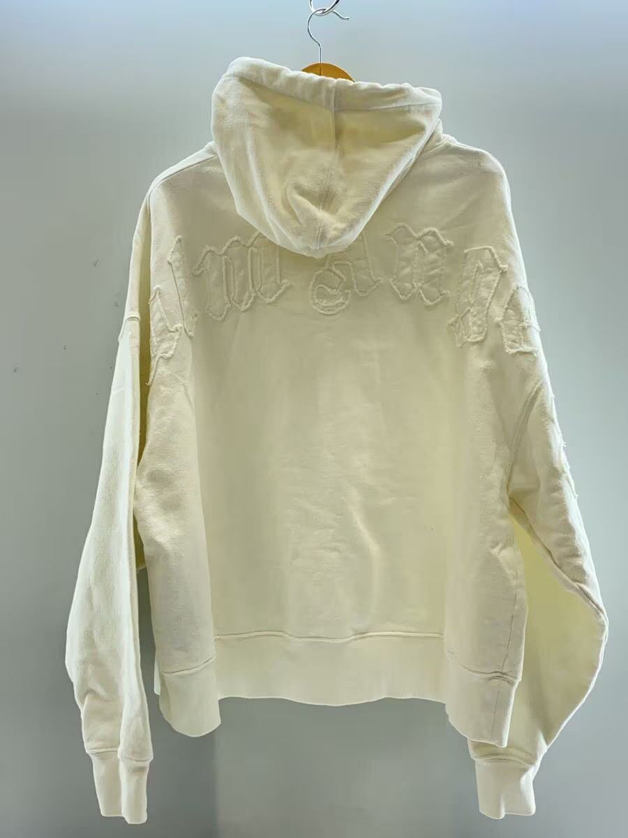 Palm Angels Palm Angels White Hoodie With Logo Patch Cotton Hoodie Size US L / EU 52-54 / 3 - 2 Thumbnail