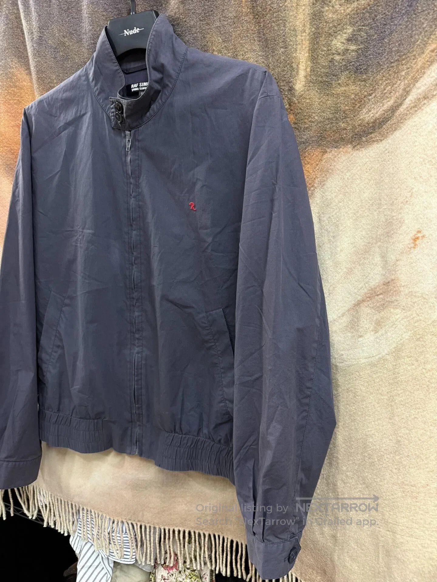 Raf Simons raf simons embroidered jacket with water wash. Size US L / EU 52-54 / 3 - 2 Thumbnail