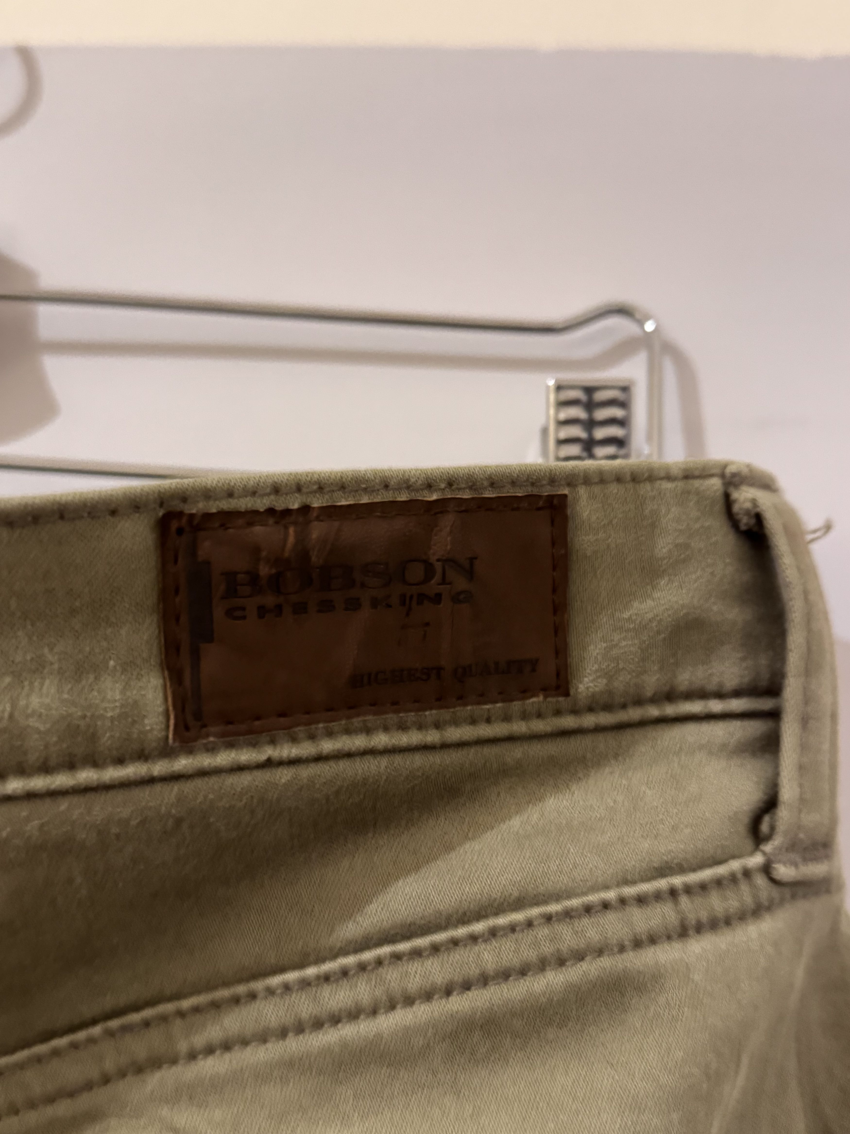 Japanese Brand BOBSON Wool Blend Denim Gray Stretch Size US 36 / EU 52 - 3 Thumbnail