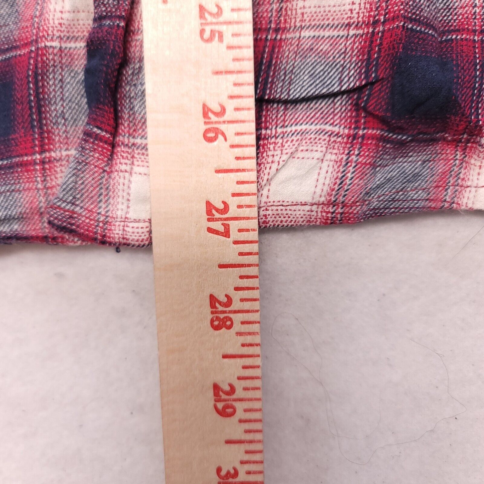 Forever 21 Forever 21 Tartan Flannel Shirt Mens Size Medium M Red Blue Size US M / EU 48-50 / 2 - 7 Thumbnail