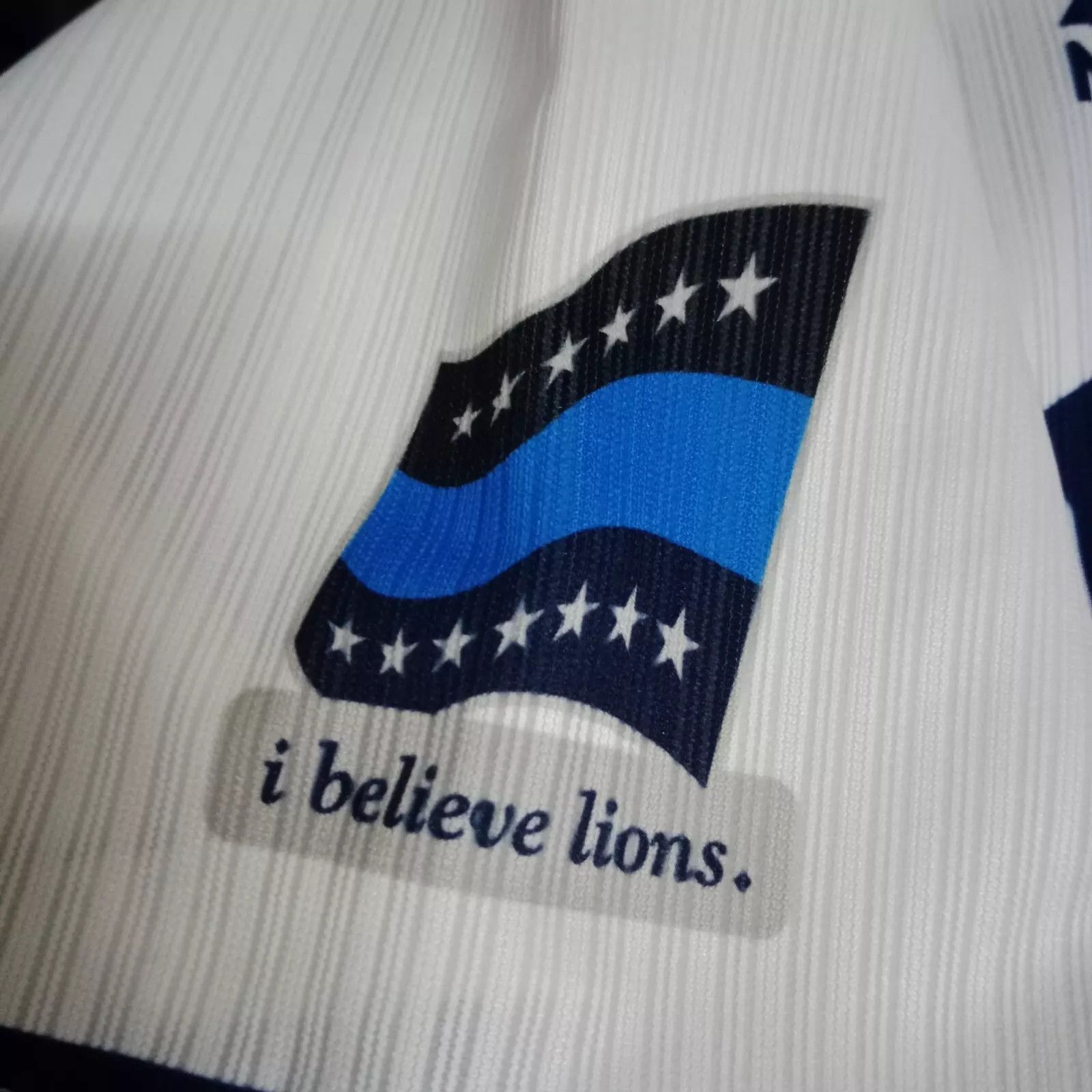 MLB × Majestic Seibu Lions Game Used NPB Japan Baseball Jersey Size US L / EU 52-54 / 3 - 4 Thumbnail
