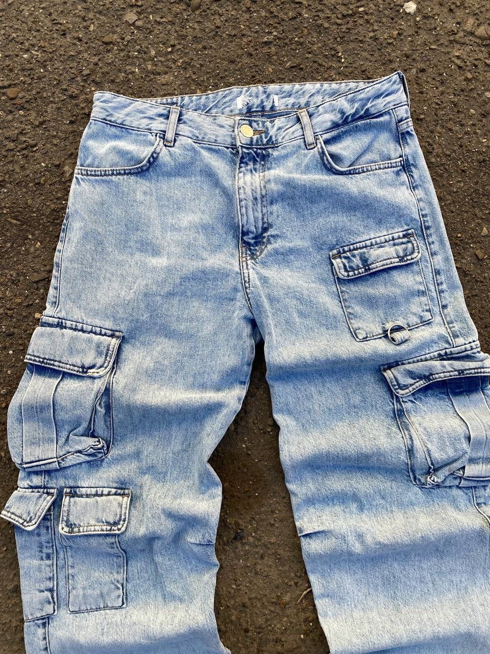 Japanese Brand × Vintage Baggy pants Tornado Mart style y2k jeans Size US 32 / EU 48 - 6 Thumbnail