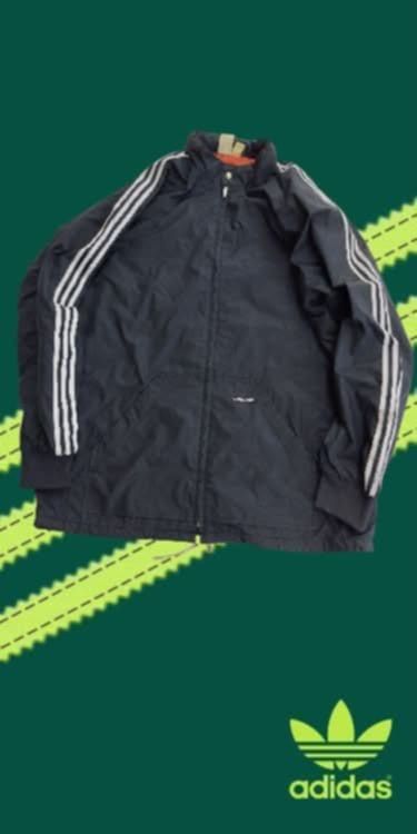 Adidas Vintage Adidas Originals France Men's Navy Blue Jacket Size US M / EU 48-50 / 2 - 1 Thumbnail